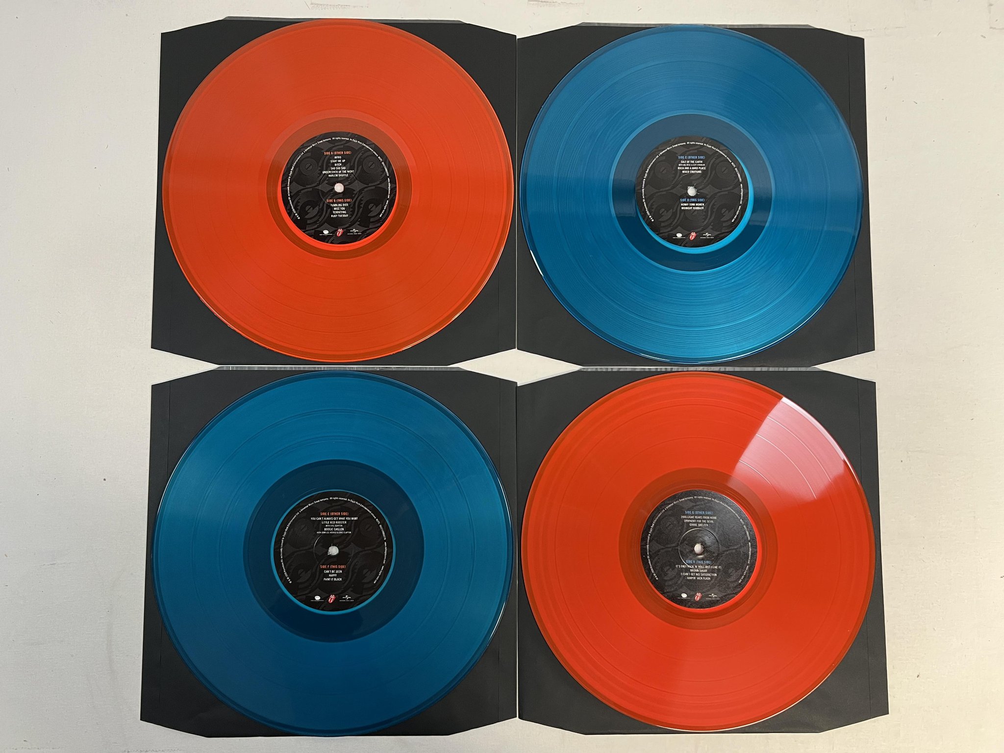 Omslagsbild för skivan ROLLING STONES Steel Wheels Live Atlantic City 4xLP 2020 UNIVERSAL 0874195