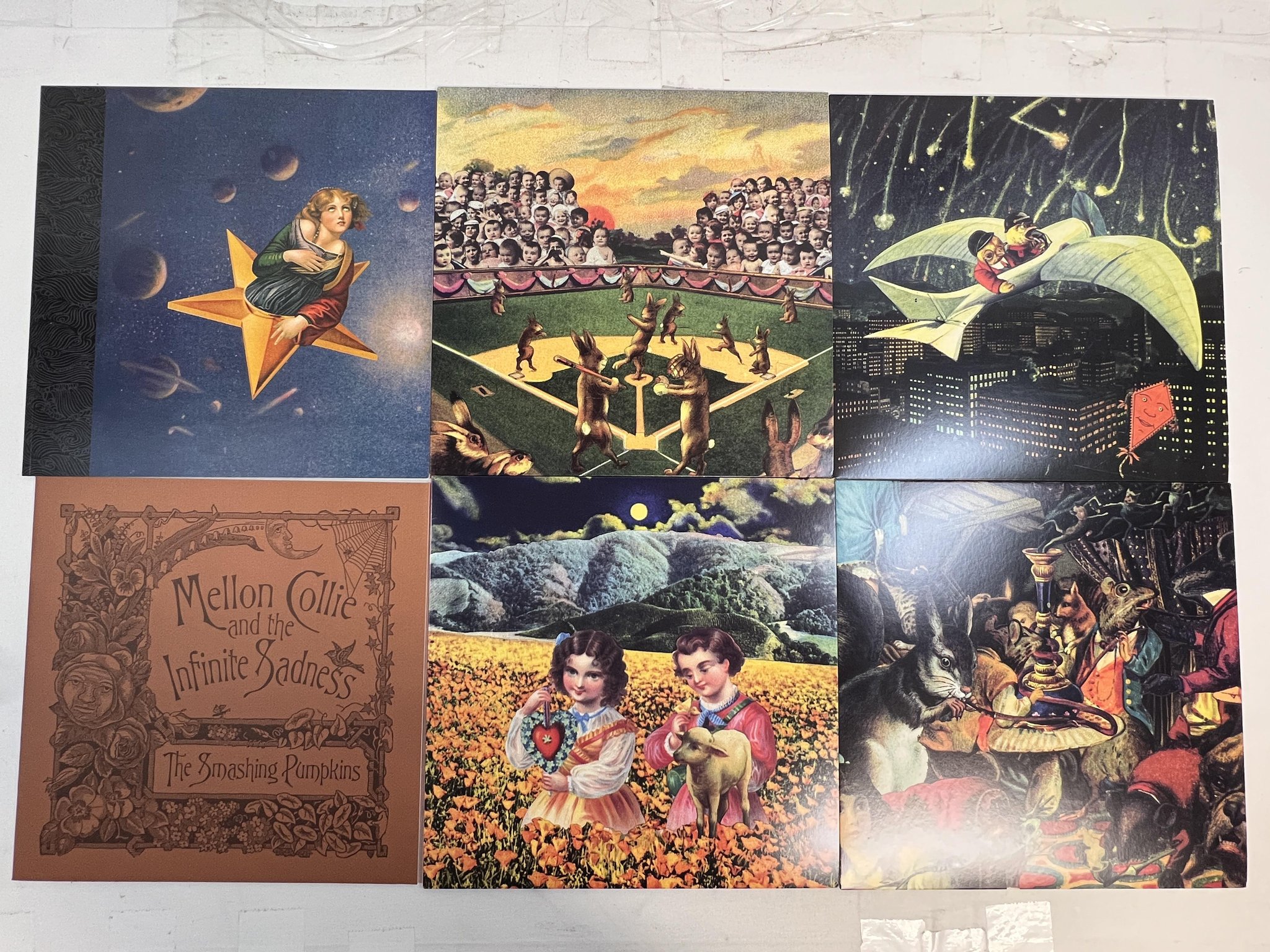 Omslagsbild för skivan THE SMASHING PUMPKINS Mellon Collie And The Infinite Sadness BOX SET VIRGIN