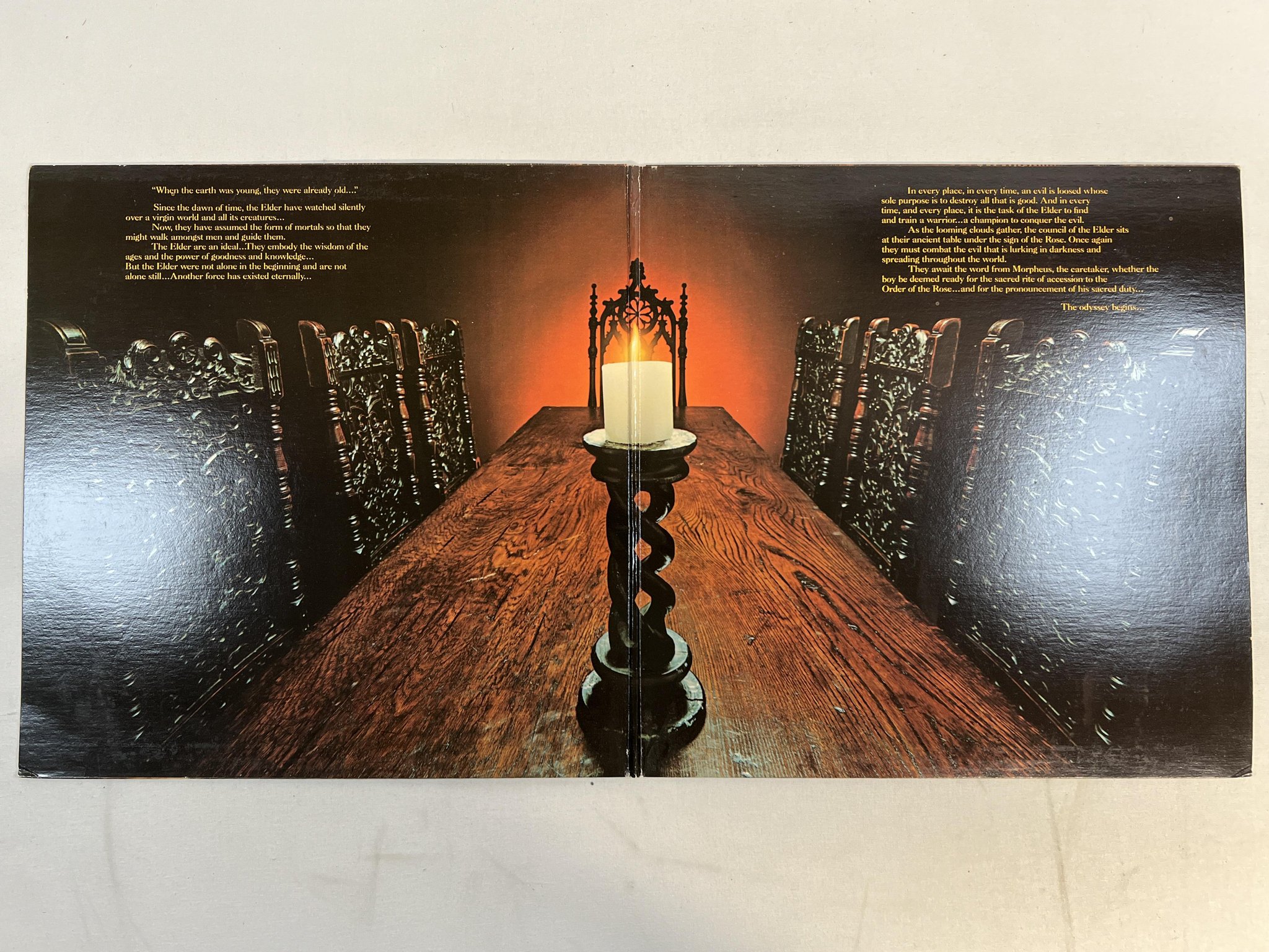 Omslagsbild för skivan KISS (Music From) The Elder LP -81 US CASABLANCA NBLP 7261