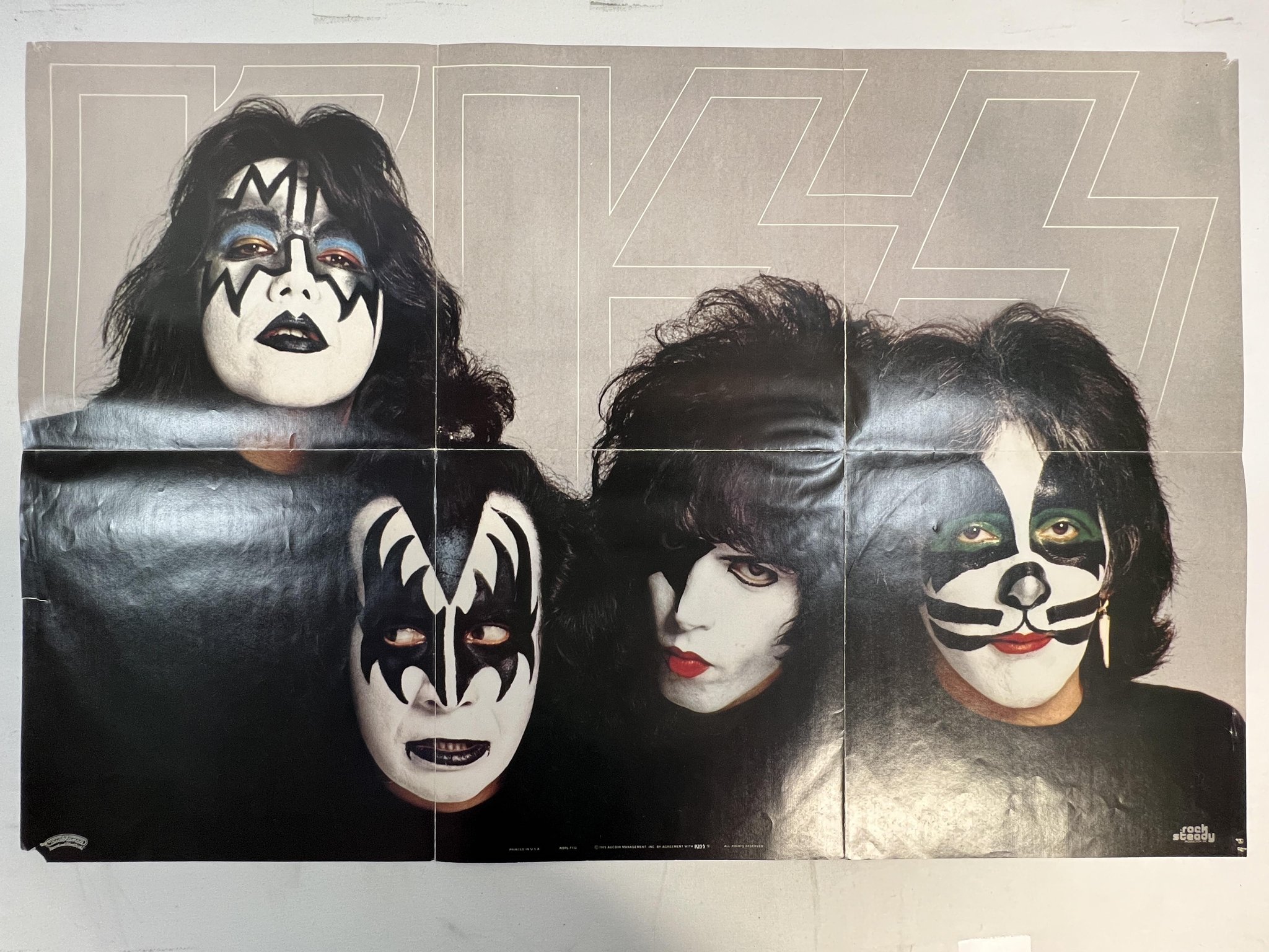 Omslagsbild för skivan KISS dynasty LP -79 US CASABLANCA NBLP 7152 ** poster **