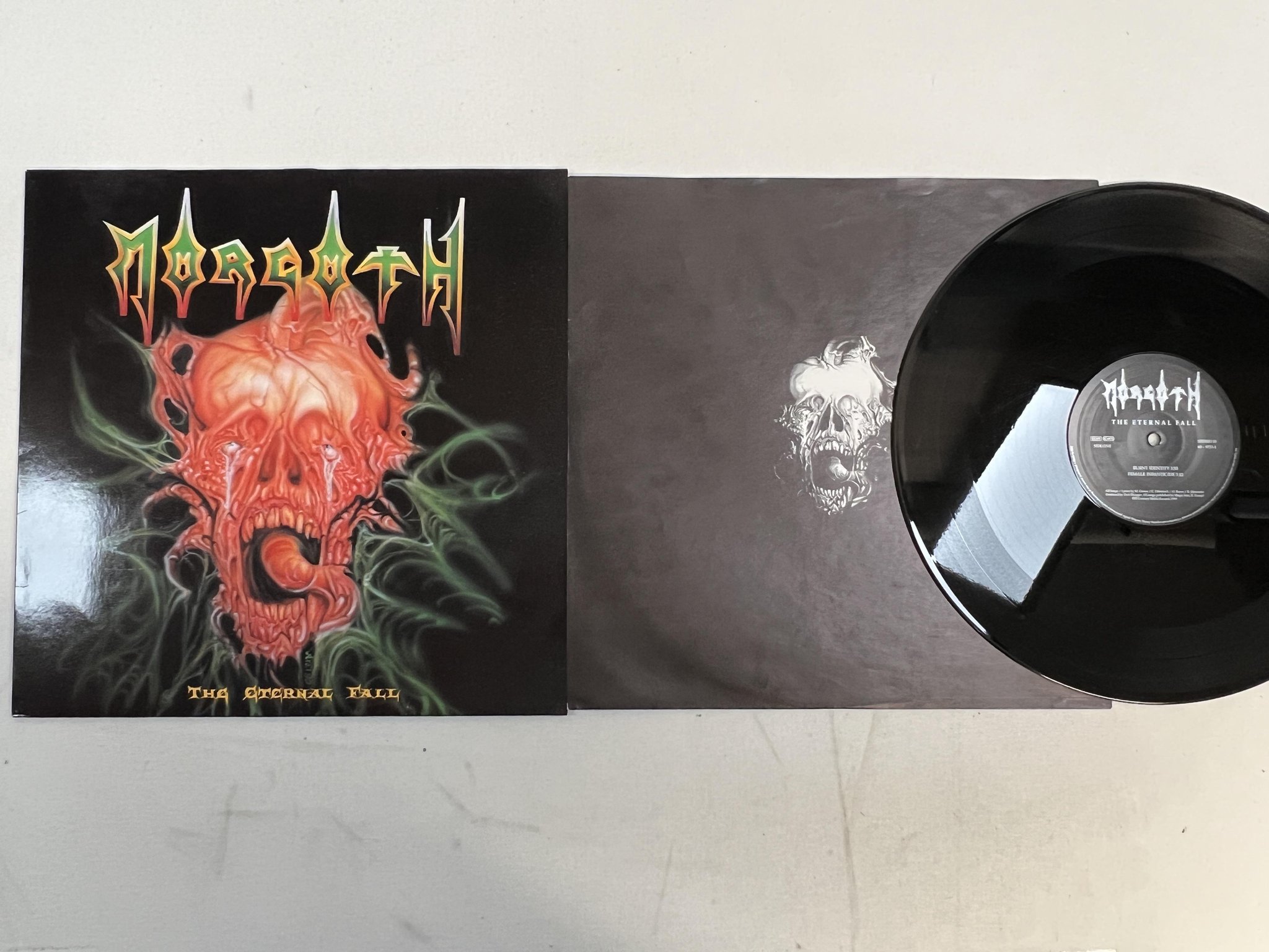 Omslagsbild för skivan MORGOTH The Eternal Fall LP -90 Ger CENTURY MEDIA 60-9711-1