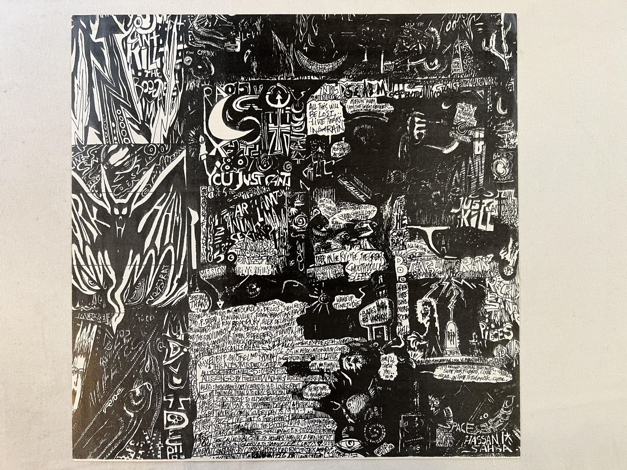 Omslagsbild för skivan CORTEX You Can't Kill The Boogeyman LP -86 RADIUM 226.05 RA 015 ** VERY RARE **