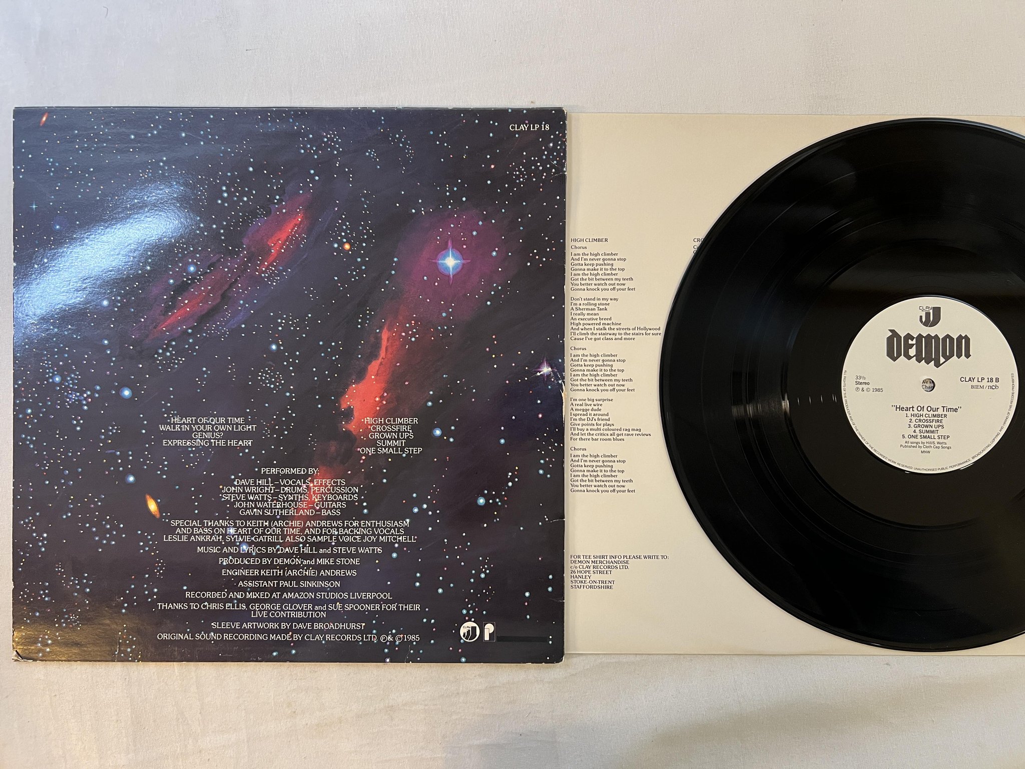 Omslagsbild för skivan CHASTAIN the voice of the cult LP -88 LEVIATHAN 19881-1