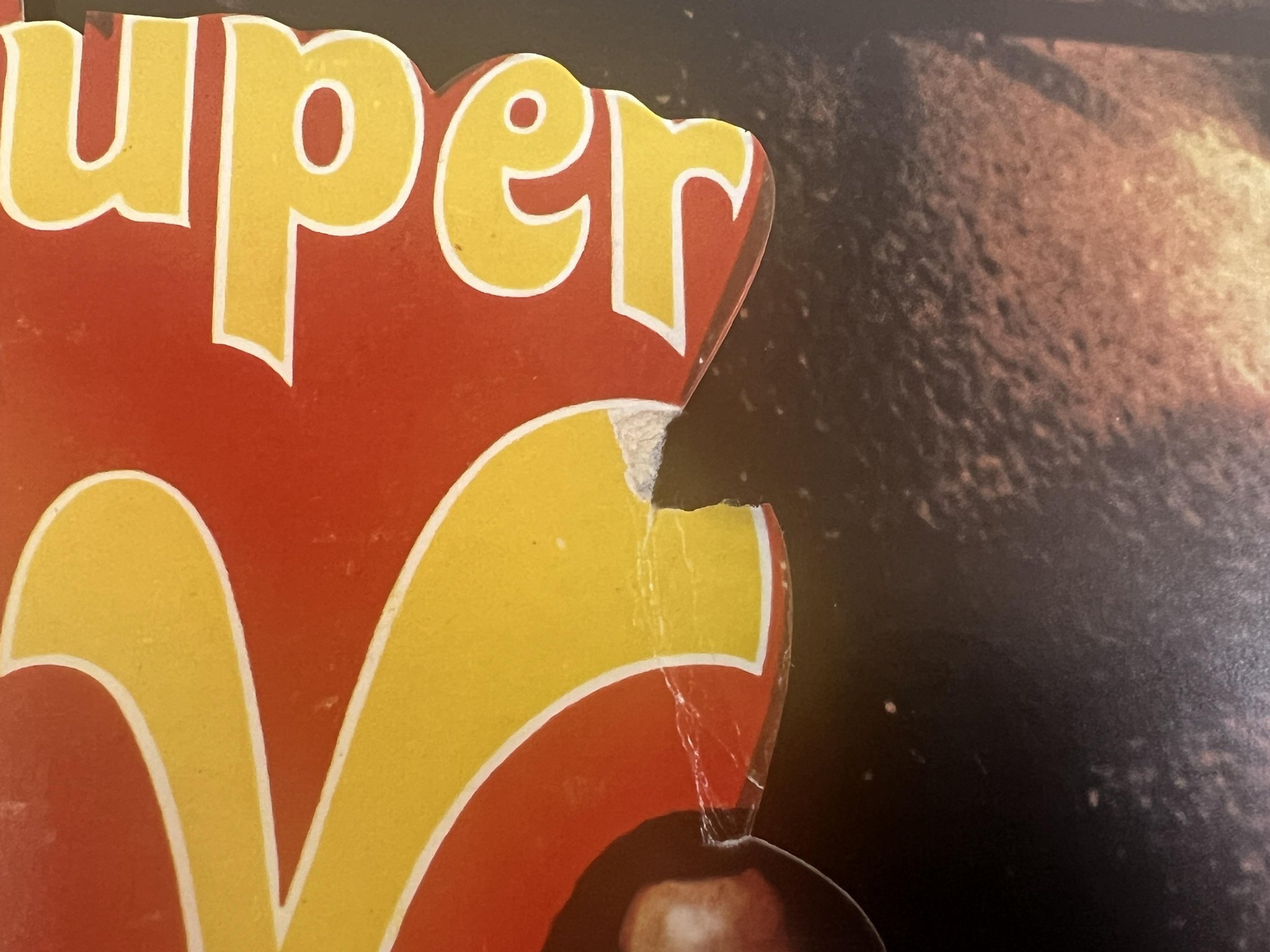 Omslagsbild för skivan CURTIS MAYFIELD superfly LP -72 Ita BUDDAH 2318065 L ** BLAXPLOITATION MAGIC **