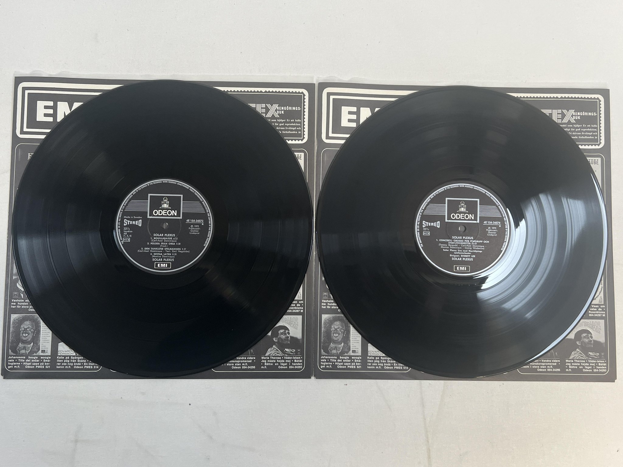 Omslagsbild för skivan SOLAR PLEXUS s/t 2xLP -72 Swe HARVEST 4E 154-34573/4