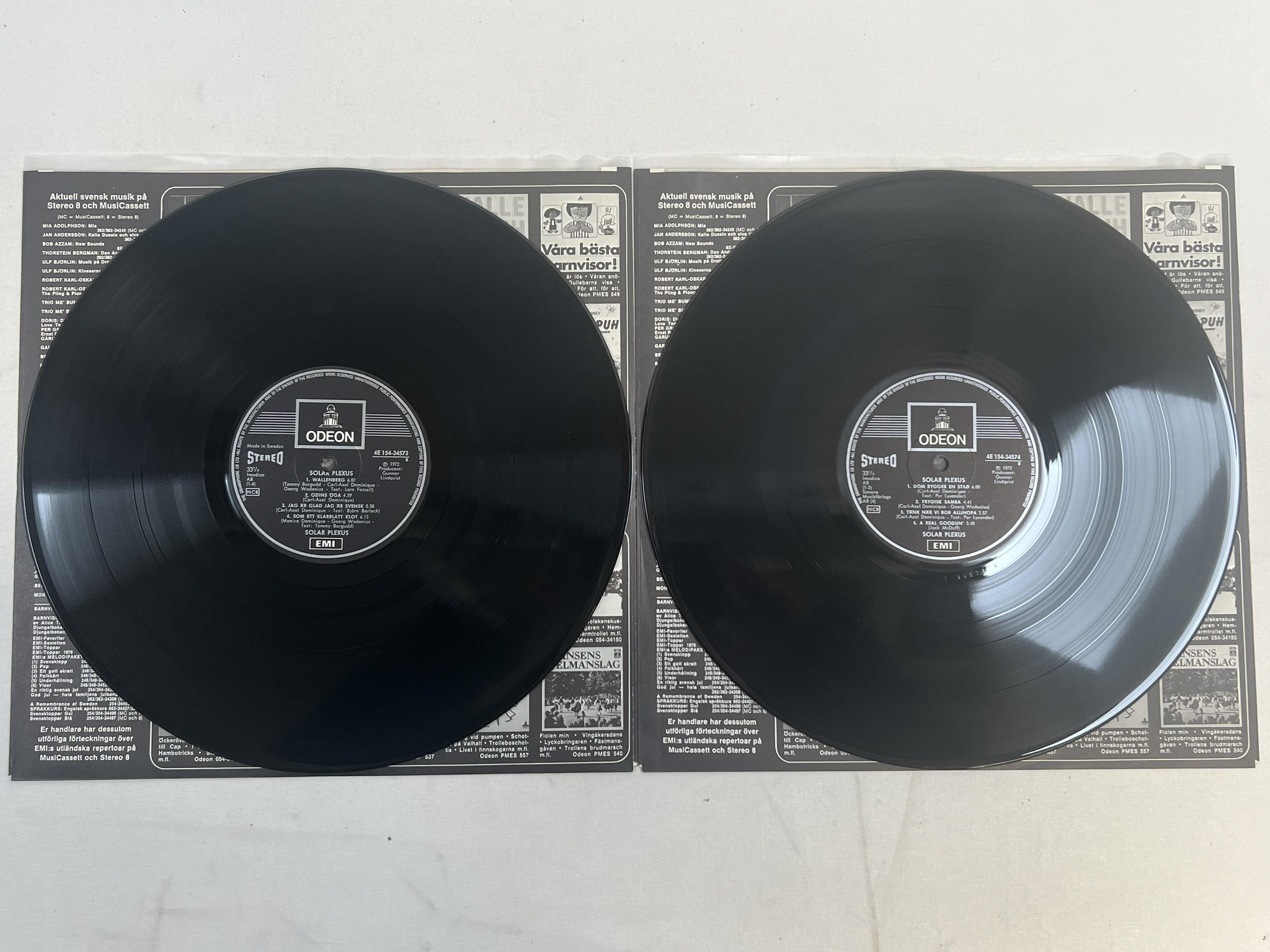 Omslagsbild för skivan SOLAR PLEXUS s/t 2xLP -72 Swe HARVEST 4E 154-34573/4