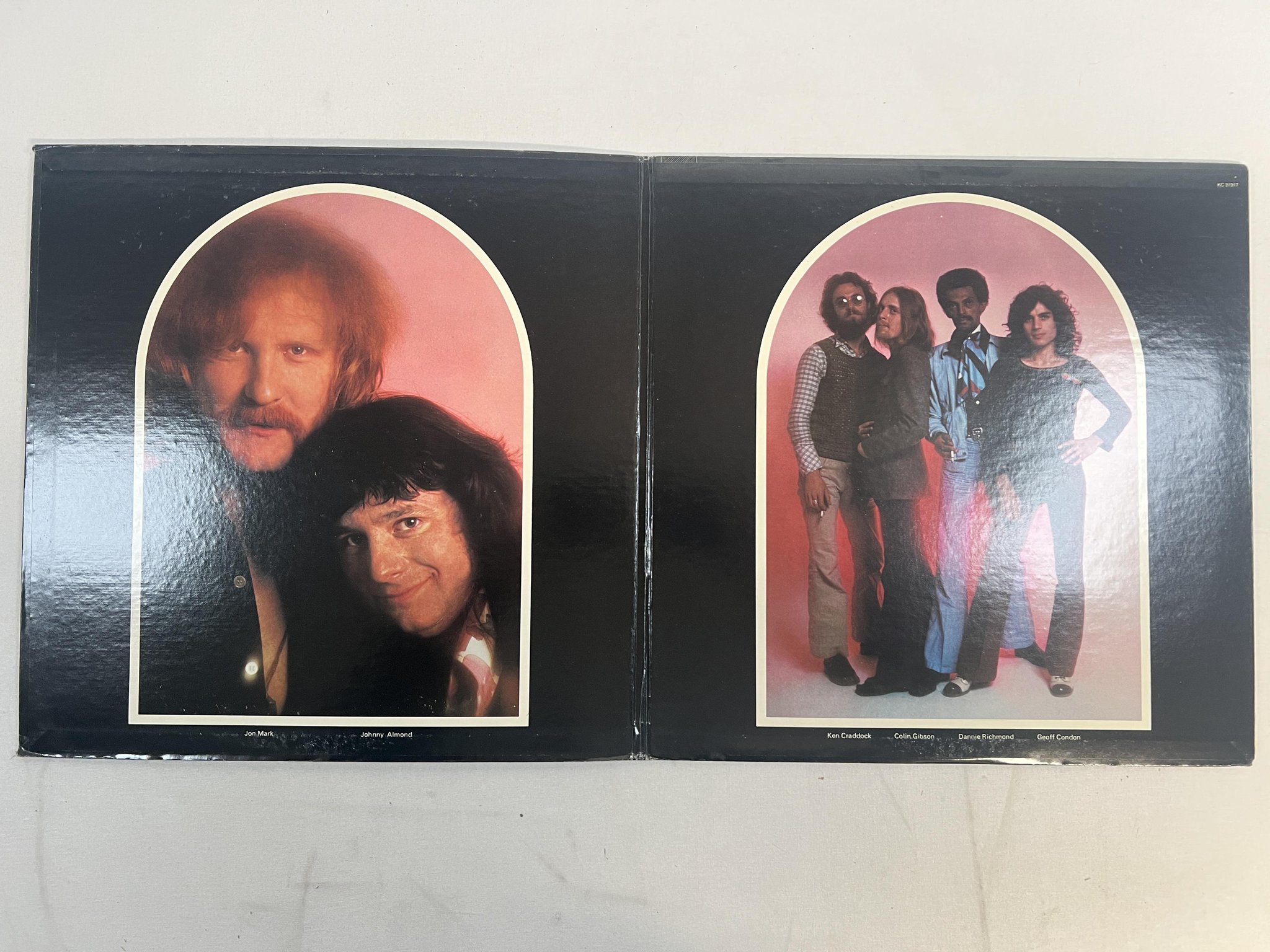 Omslagsbild för skivan MARK ALMOND rising LP -72 US COLUMBIA KC 31917