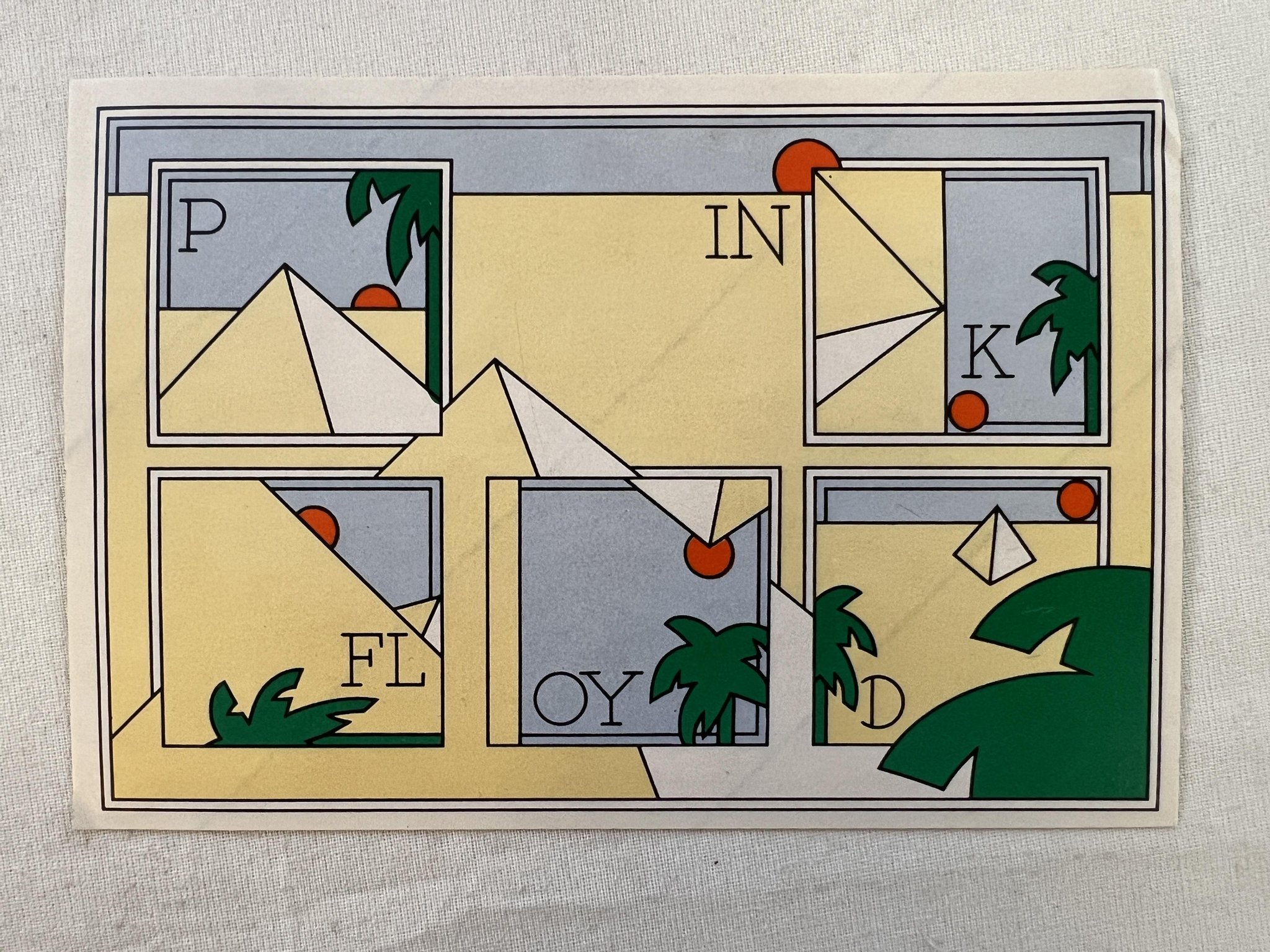 Omslagsbild för skivan PINK FLOYD dark side of the moon LP re Swe HARVEST SHVL 804 + posters / stickers