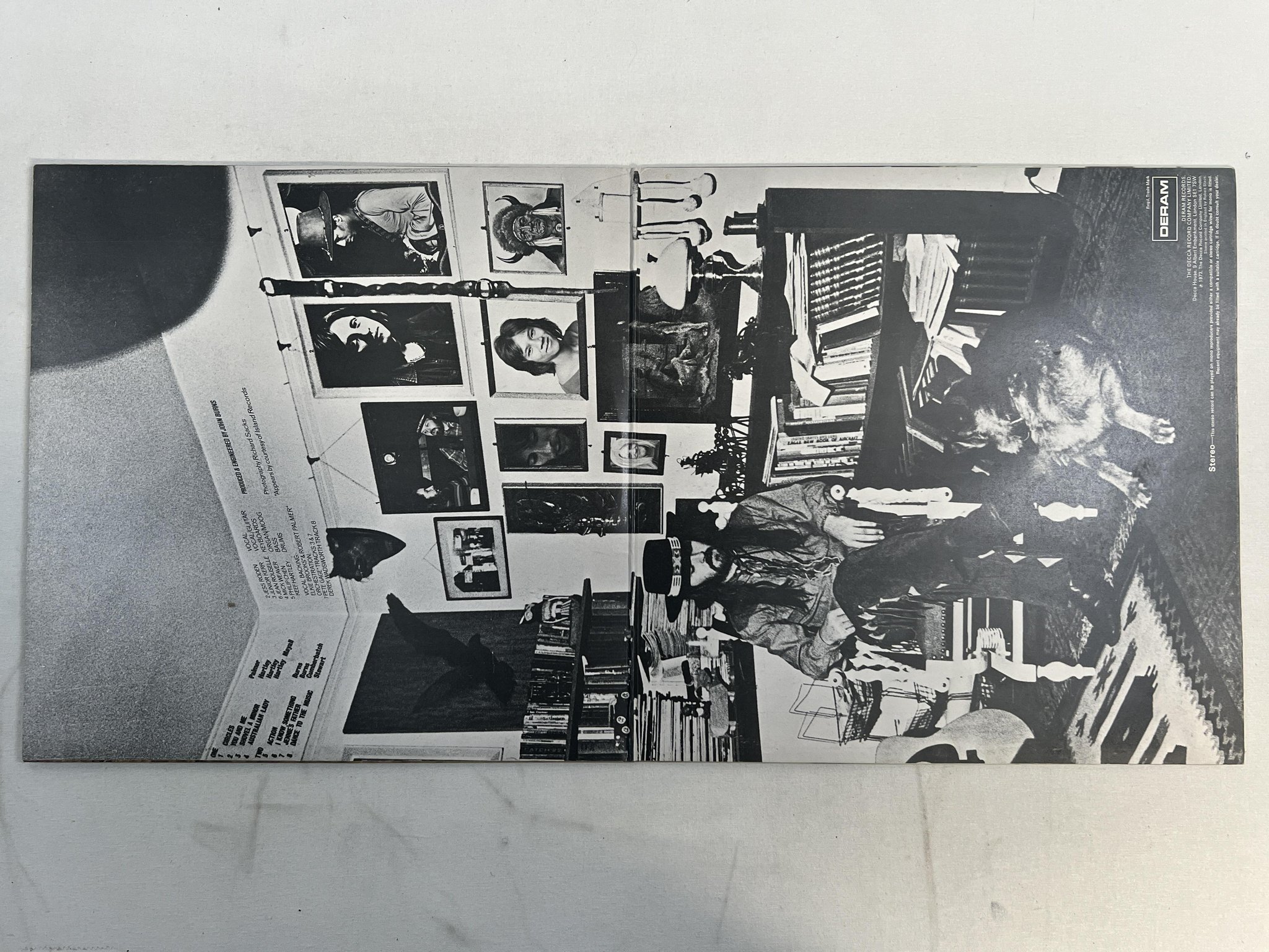 Omslagsbild för skivan KEEF HARTLEY Lancashire Hustler LP -73 UK DERAM SDL 13