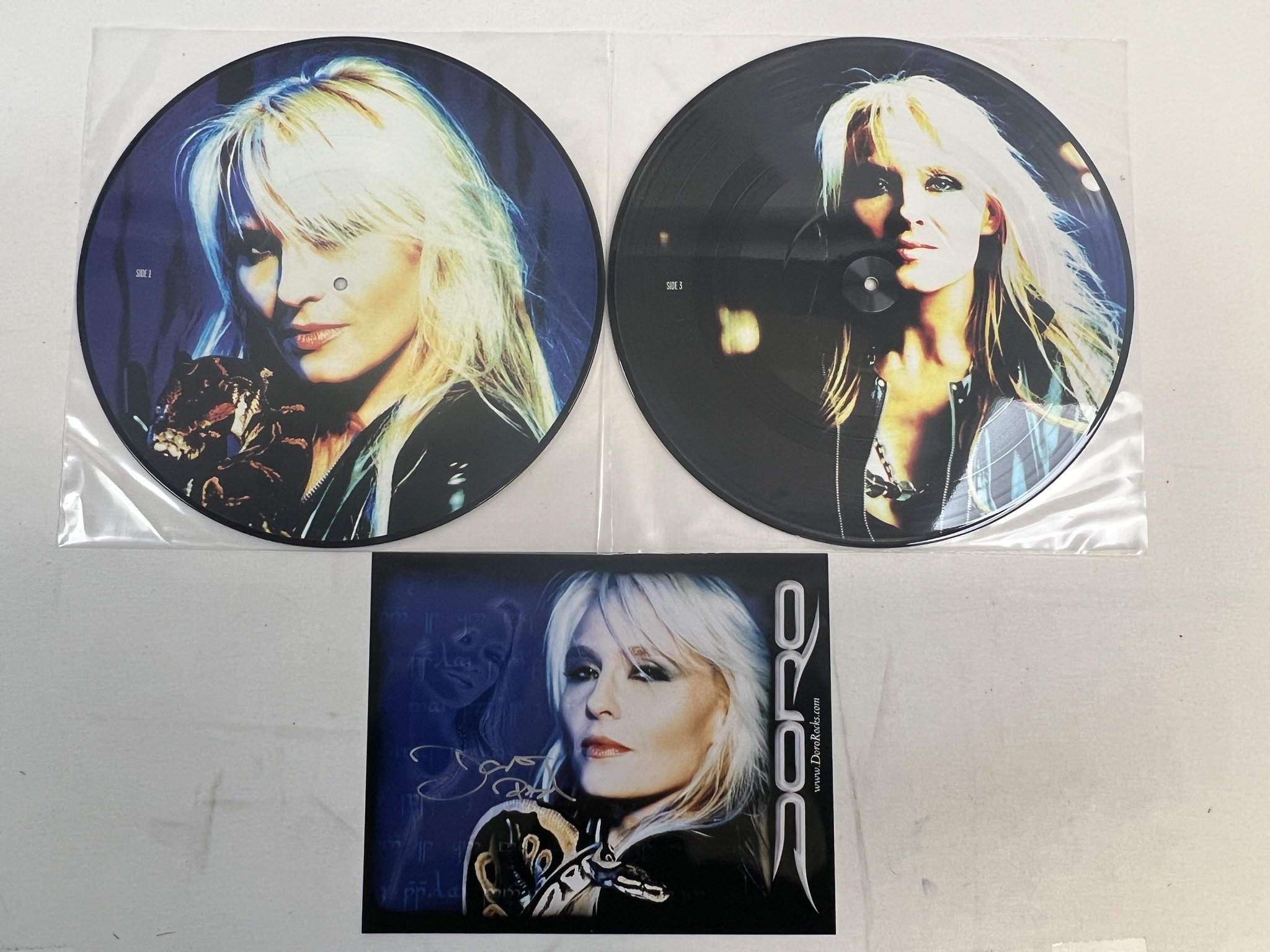 Omslagsbild för skivan DORO Calling The Wild 2XLP picture discs STEAMHAMMER SPV 089-72041 2LP