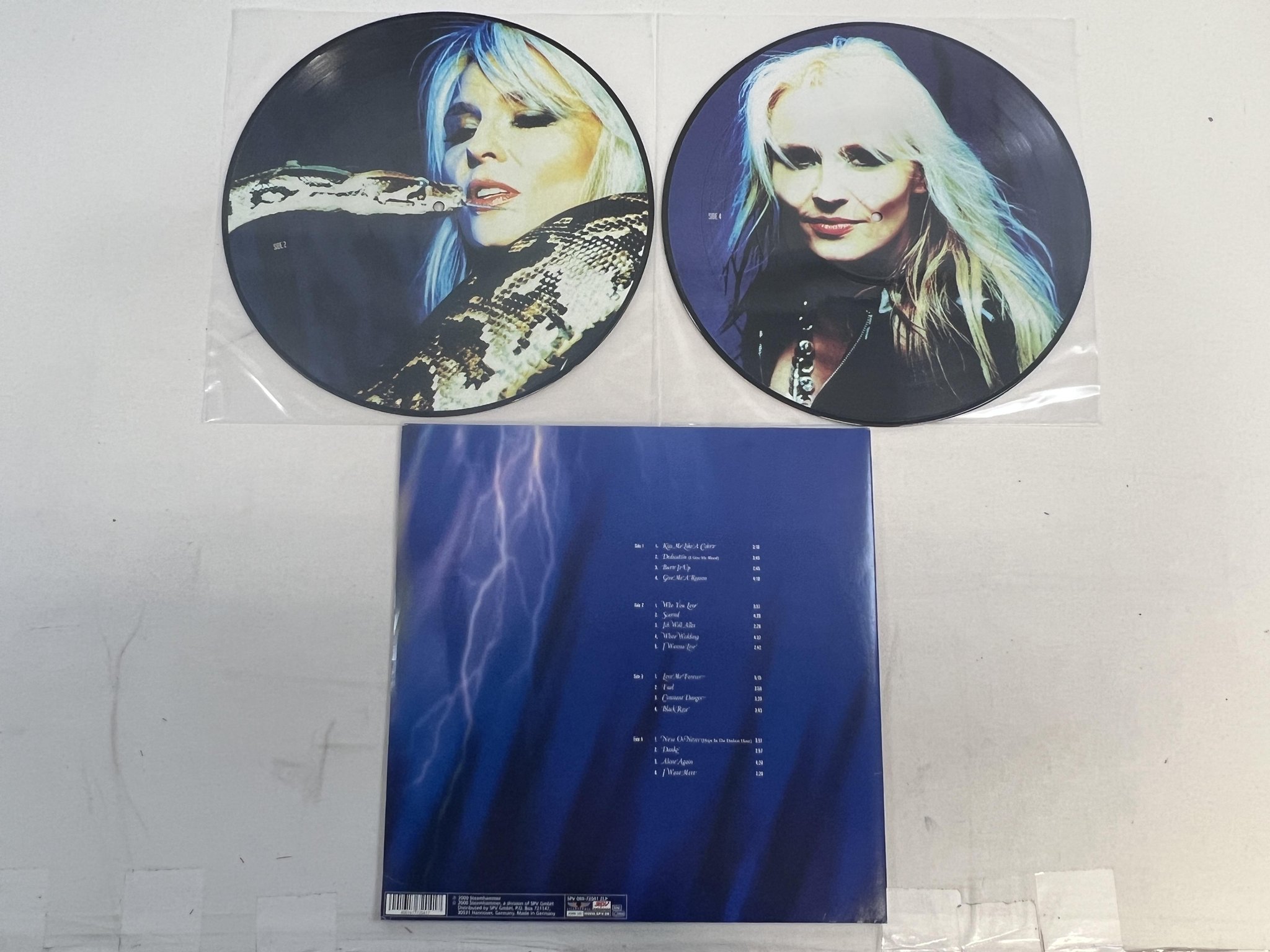 Omslagsbild för skivan DORO Calling The Wild 2XLP picture discs STEAMHAMMER SPV 089-72041 2LP