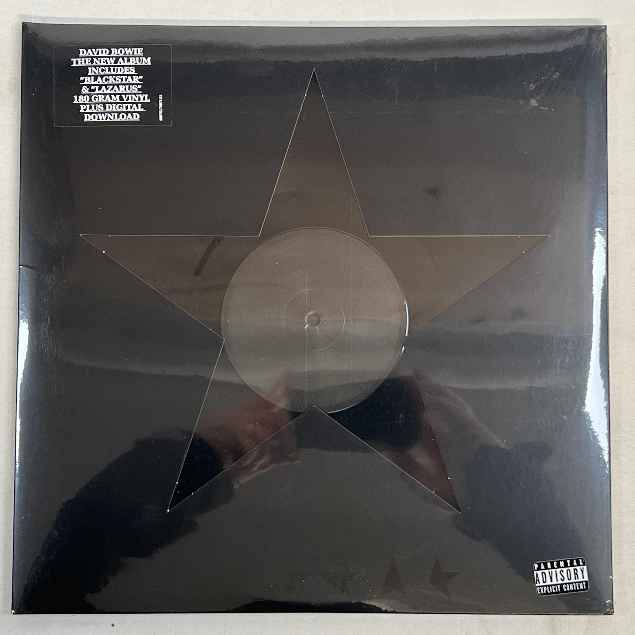 Omslagsbild för skivan DAVID BOWIE ? (Blackstar) LP 2016 COLUMBIA 88875173871 180gram ** SEALED **
