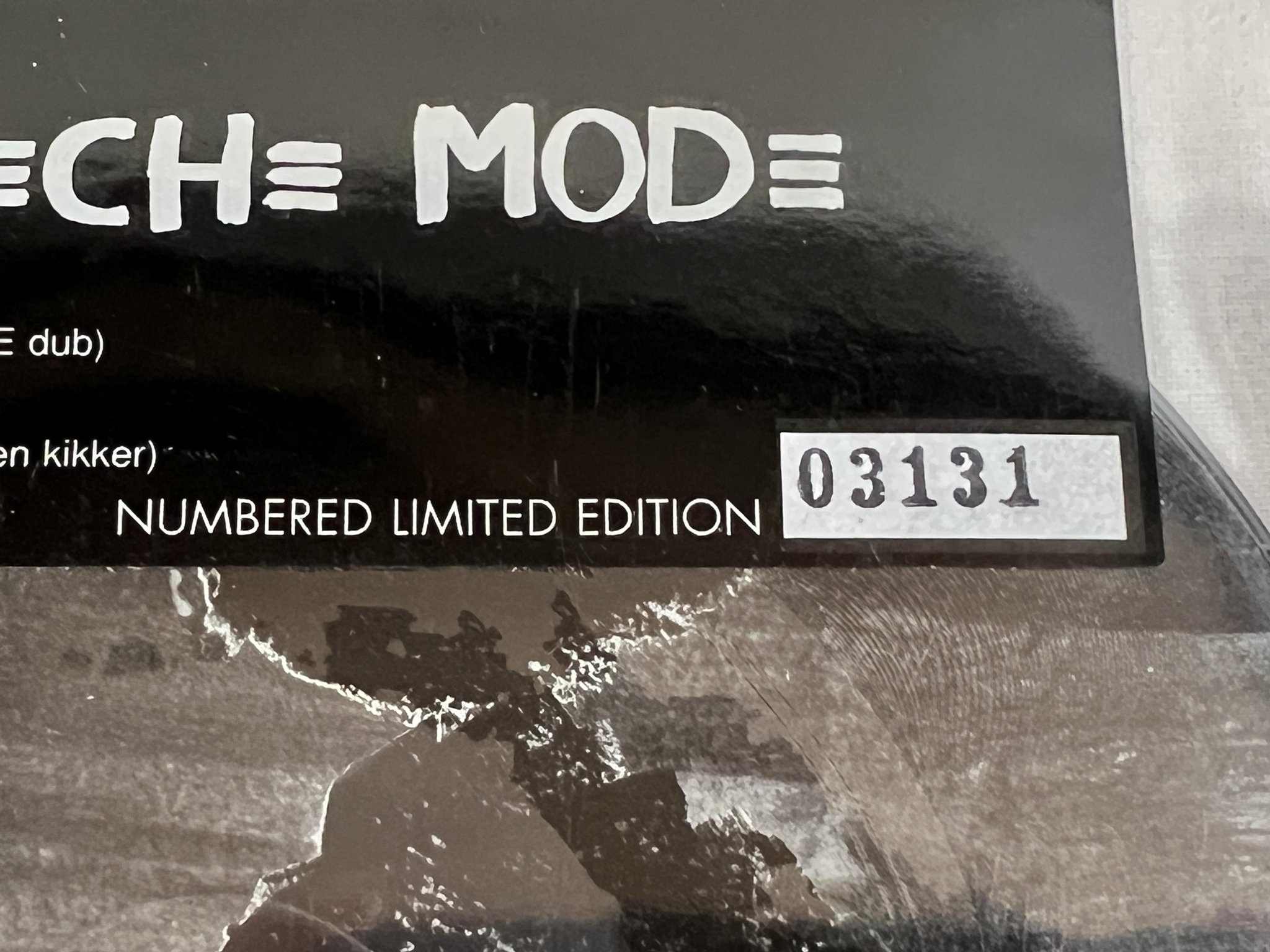 Omslagsbild för skivan DEPECHE MODE John The Revelator 7" picture disc 2006 MUTE BONG38 #03131 sealed