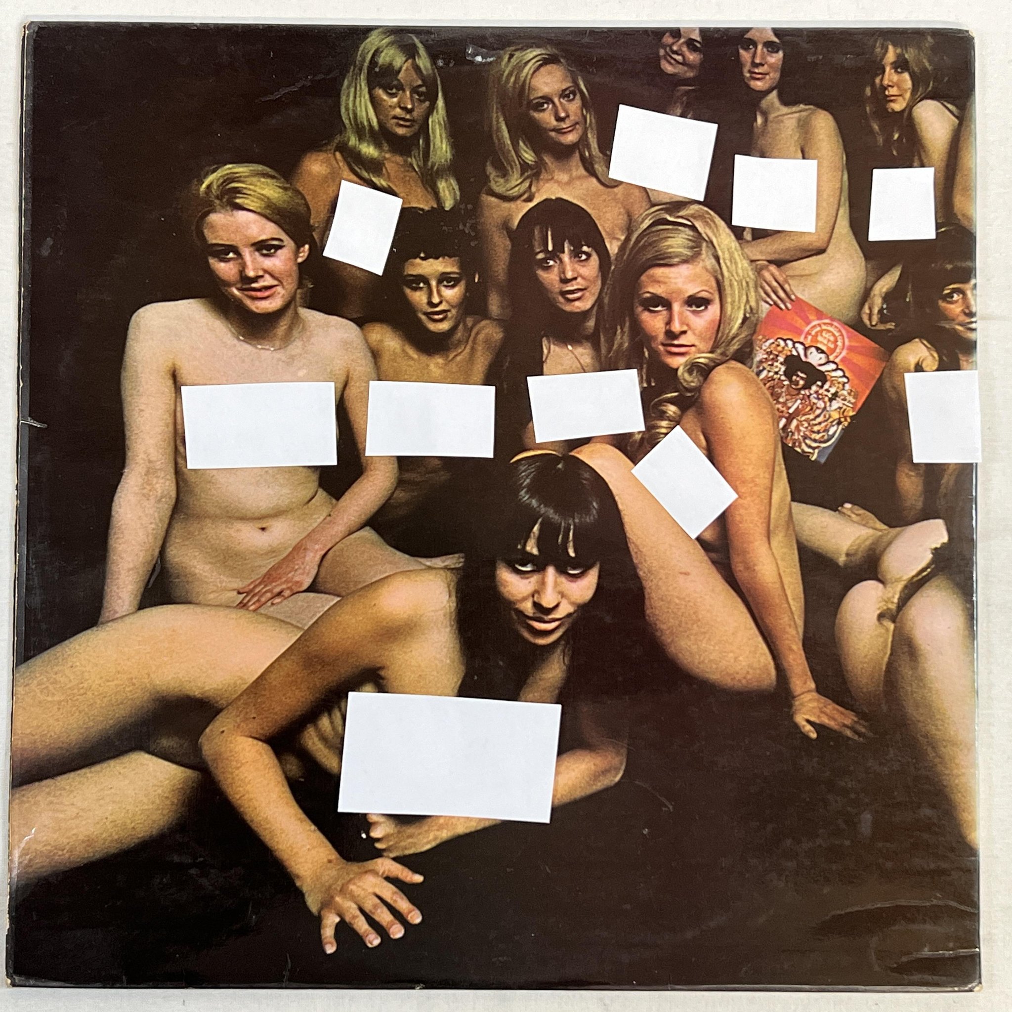 Omslagsbild för skivan JIMI HENDRIX EXPERIENCE electric ladyland LP -68 UK TRACK 613 008