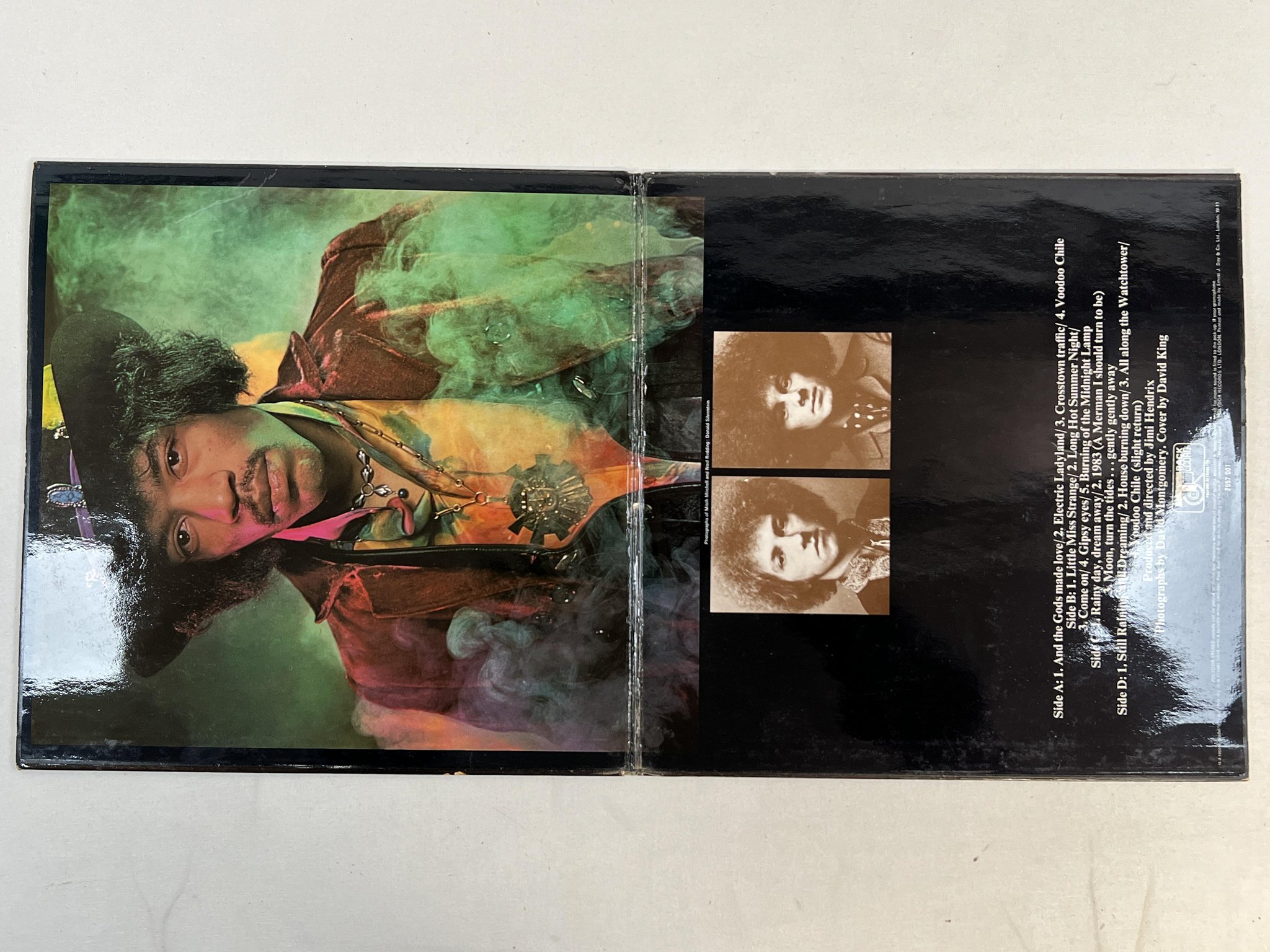 Omslagsbild för skivan JIMI HENDRIX EXPERIENCE electric ladyland LP -68 UK TRACK 613 008