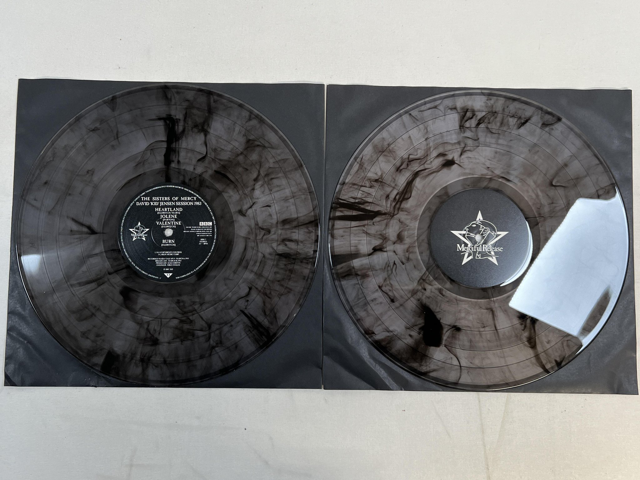 Omslagsbild för skivan THE SISTERS OF MERCY BBC Sessions 1982-1984 2xLP 2021 RSD *** RARE ***