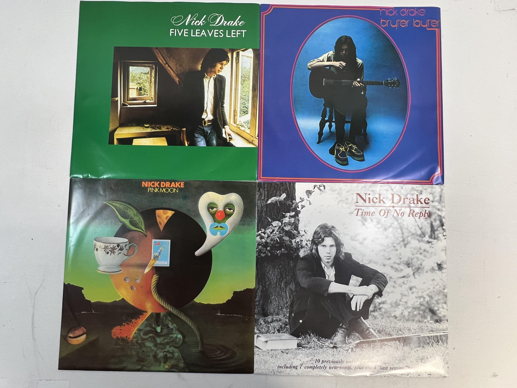 Omslagsbild för skivan NICK DRAKE fruit tree BOX SET 4xLP -86 HANNIBAL HNBX 5302 ** wonderful **