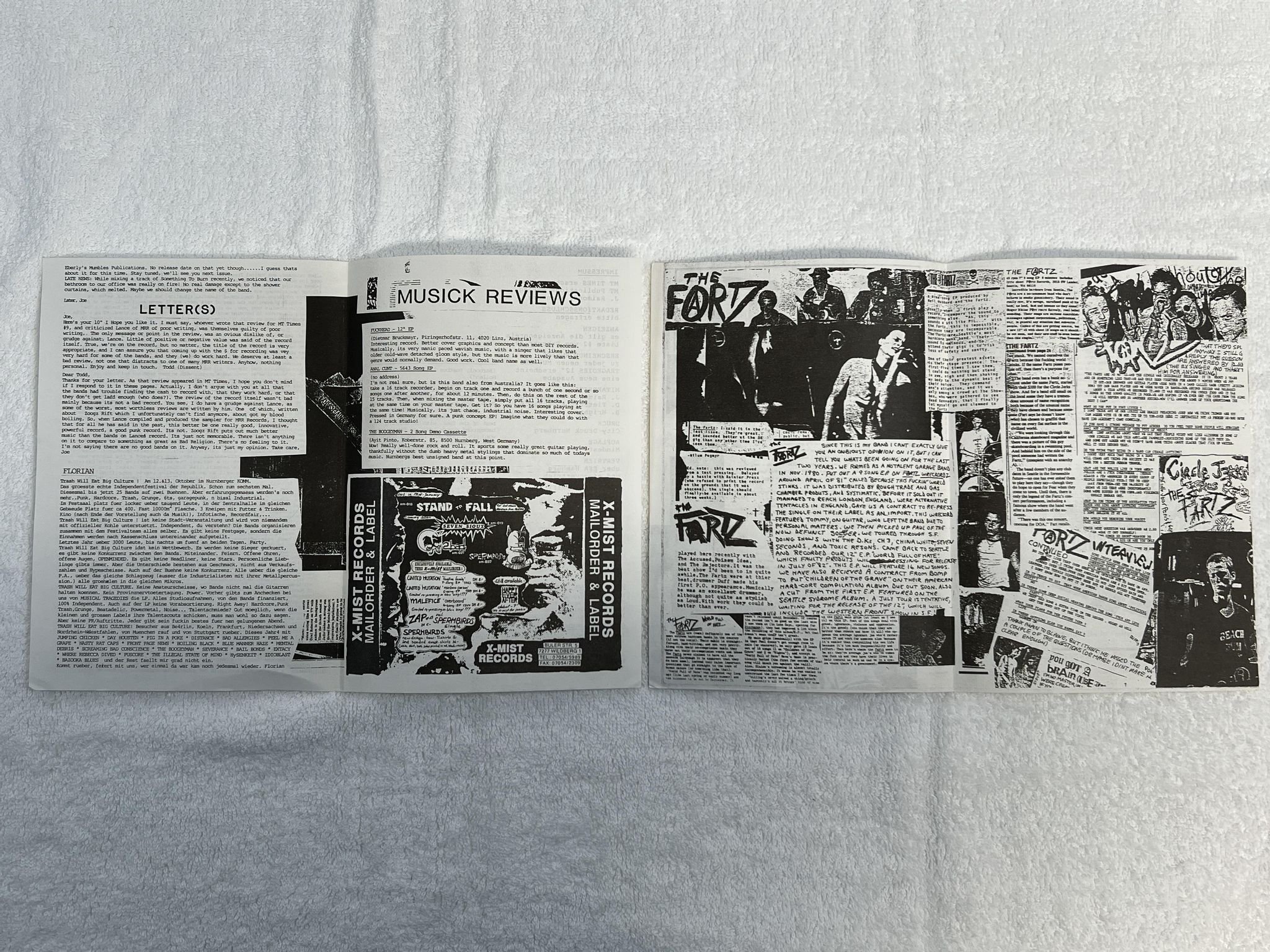 Omslagsbild för skivan AUTOPSY Mental Funeral LP -91 PEACEVILLE VILE 25 *** Rare death metal ***