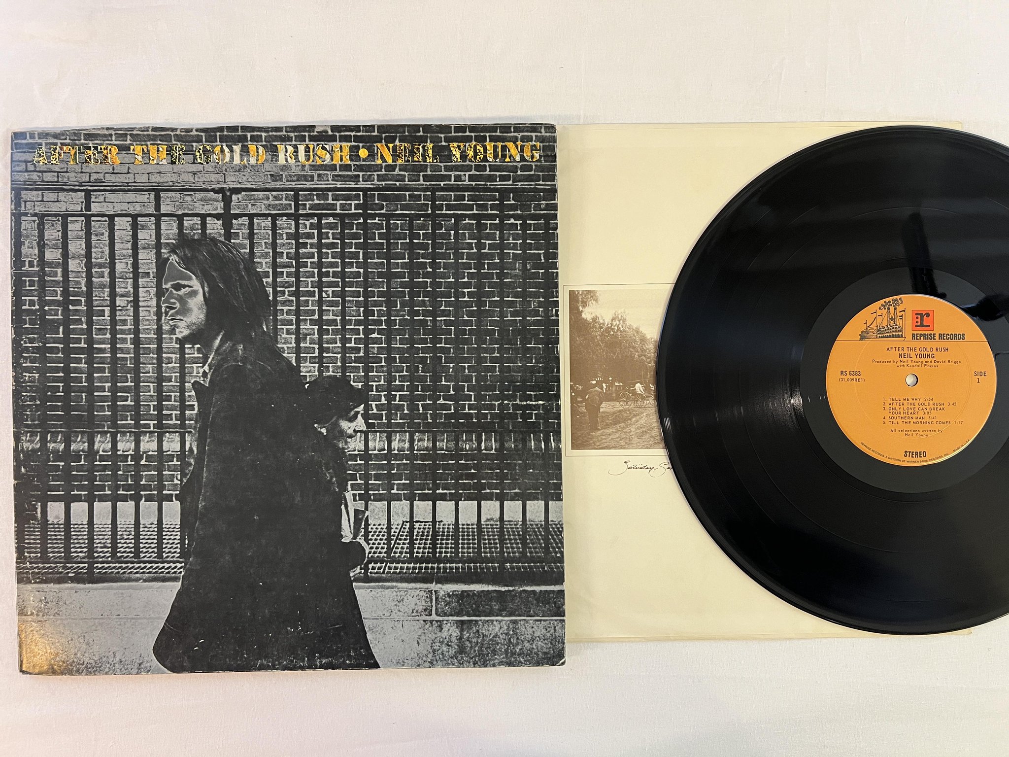 Omslagsbild för skivan NEIL YOUNG after the gold rush LP -70 US REPRISE RS 6383