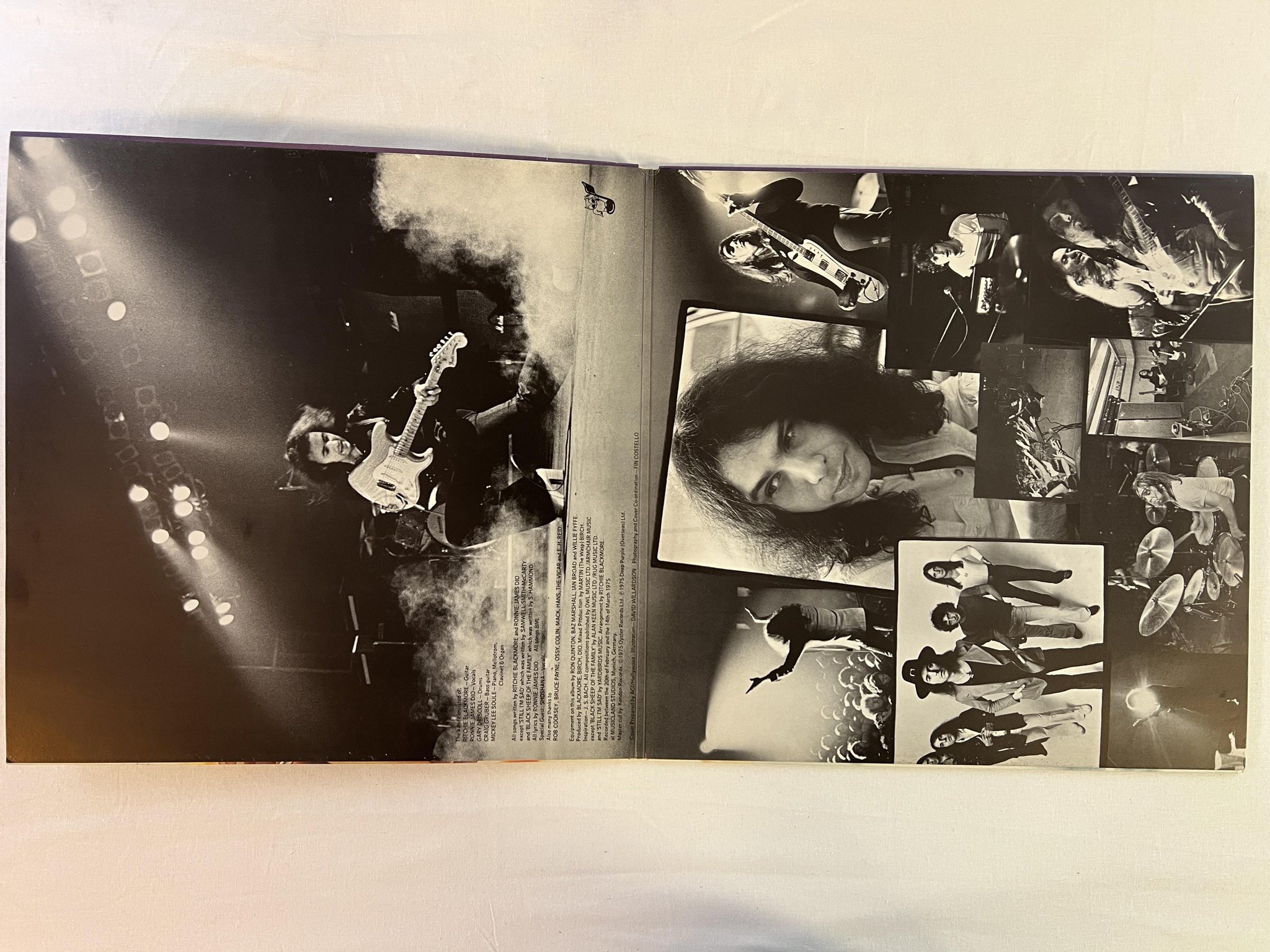 Omslagsbild för skivan RAINBOW Richie Blackmore's Rainbow LP -75 ncb POLYDOR 2391 190