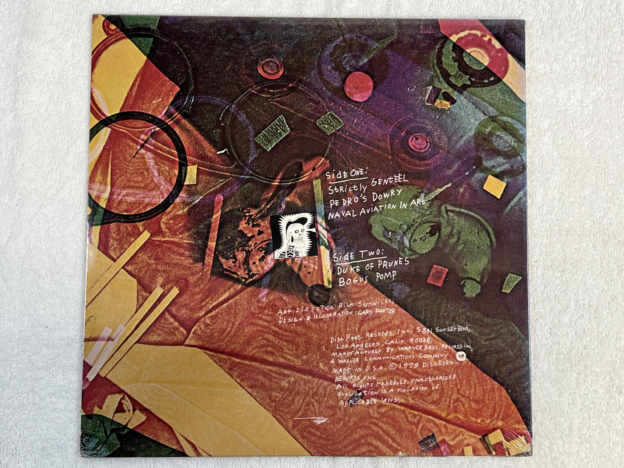 Omslagsbild för skivan FRANK ZAPPA Orchestral Favorites LP -79 DISCREET DSK 2294 ** SEALED **