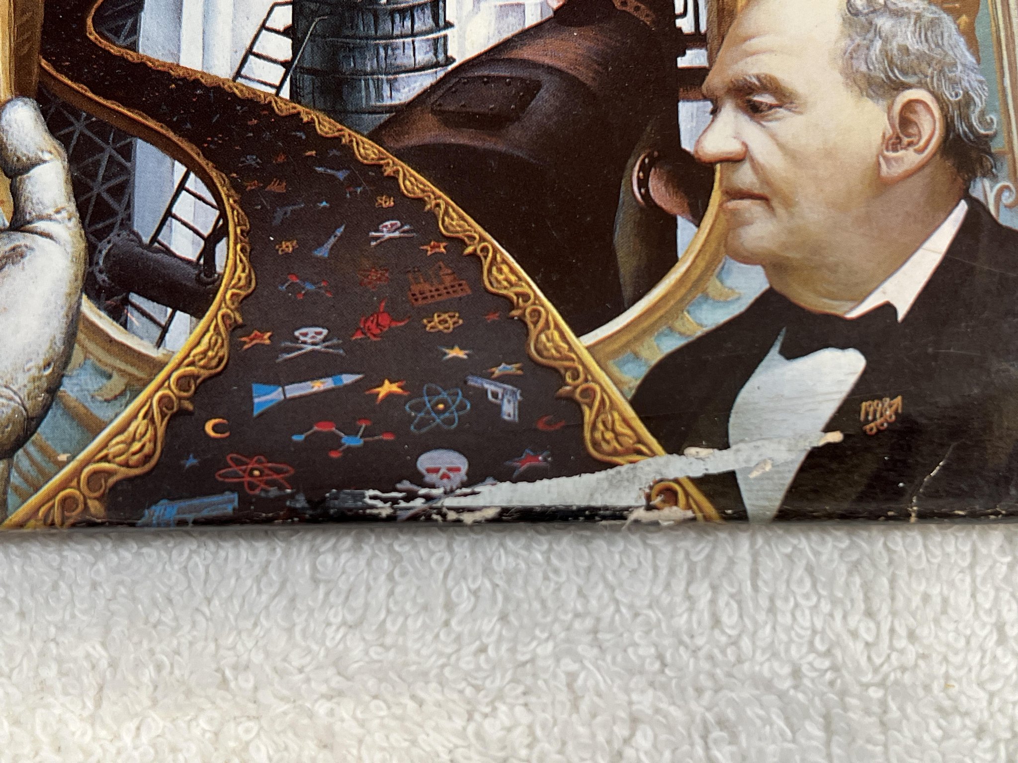 Omslagsbild för skivan MICHAEL JACKSON dangerous 2xLP -91 Hol EPIC 465802 1