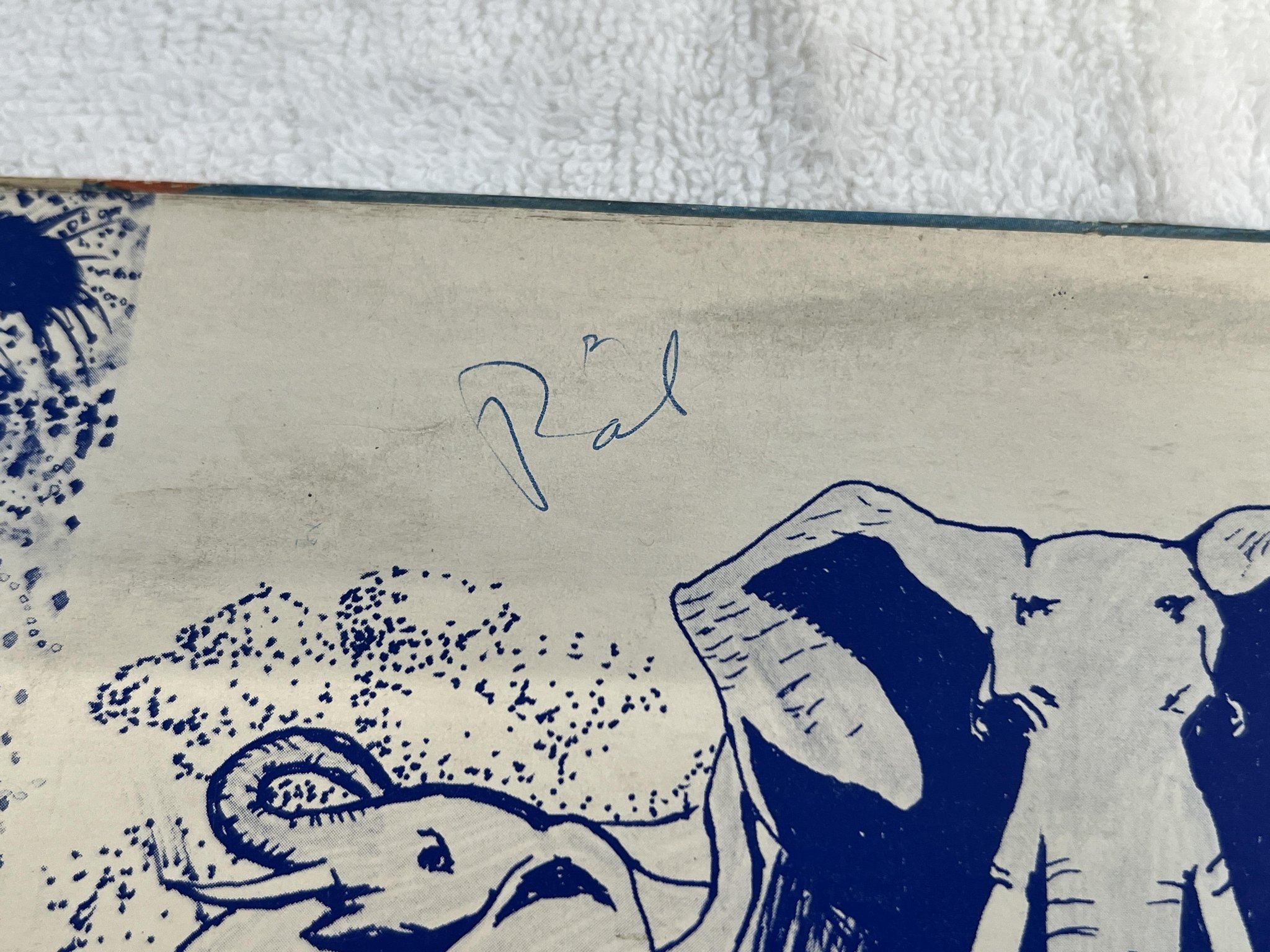 Omslagsbild för skivan TRÄD GRÄS OCH STENAR Djungelns Lag LP -72 SWE tall 1 *** rare psych rock ***