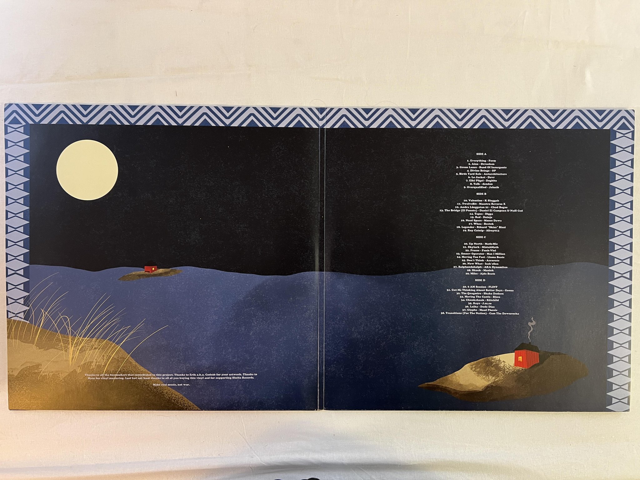 Omslagsbild för skivan V/A Up North Trip (Beat Compilation Volume 2xLP 2022 SHELTA