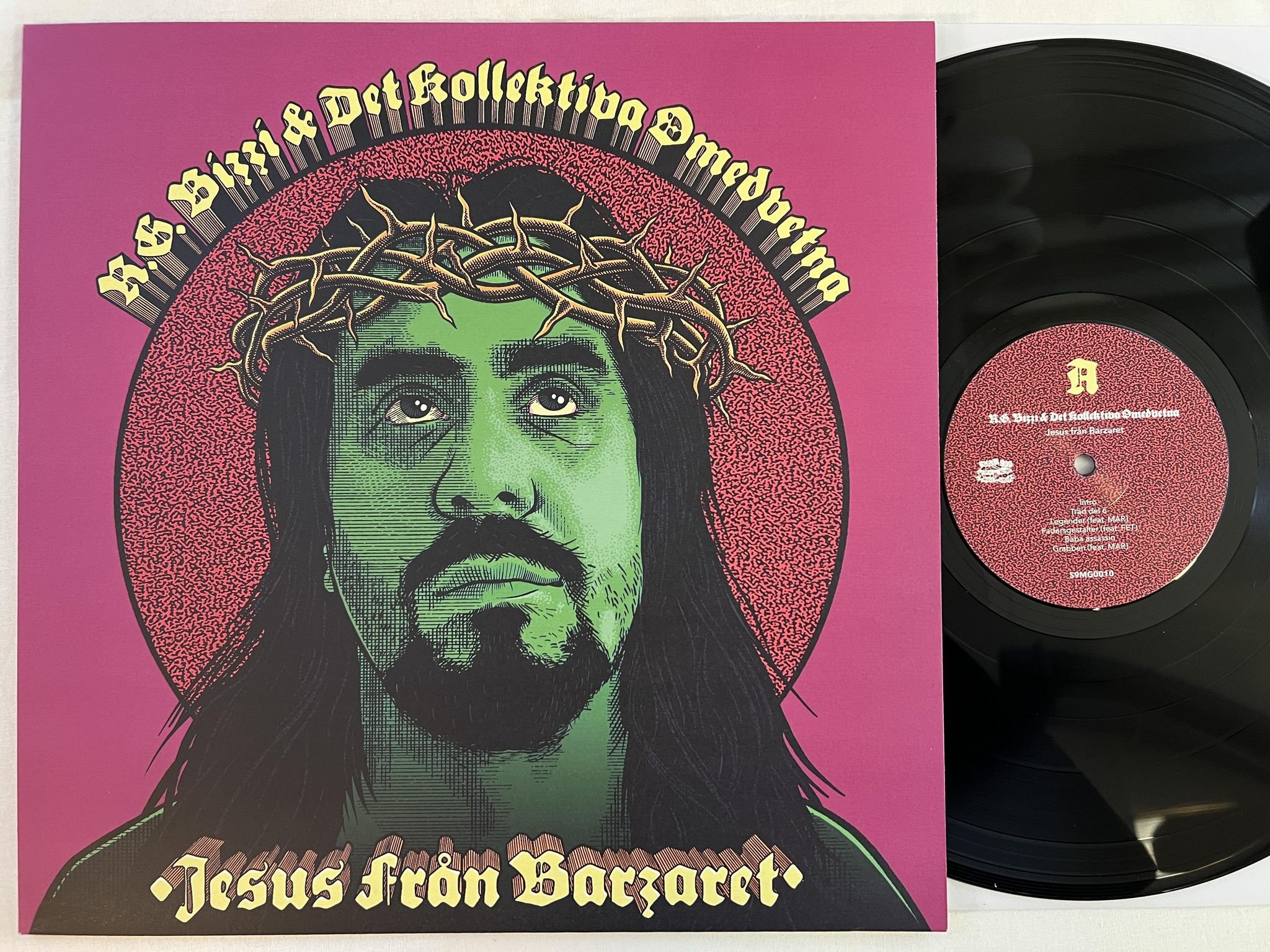 Omslagsbild för skivan R.G. BIZZI Jesus Från Barzaret LP 2022 sxxb900mg S9MG0010