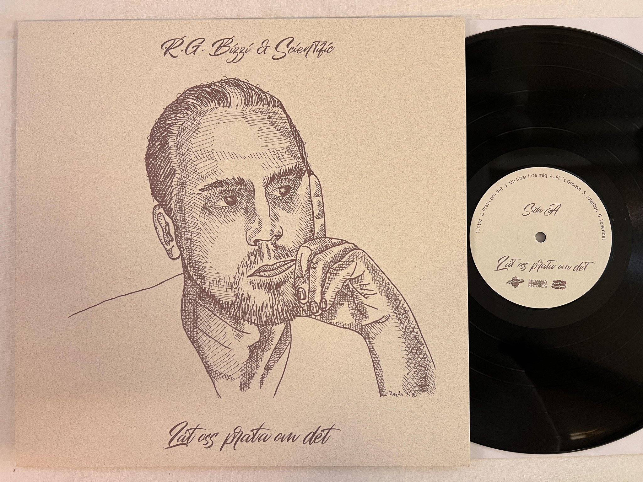 Omslagsbild för skivan R.G. BIZZI & SCIENTIFIC Låt Oss Prata Om Det LP 2021 SXXB900MG S9SBR001