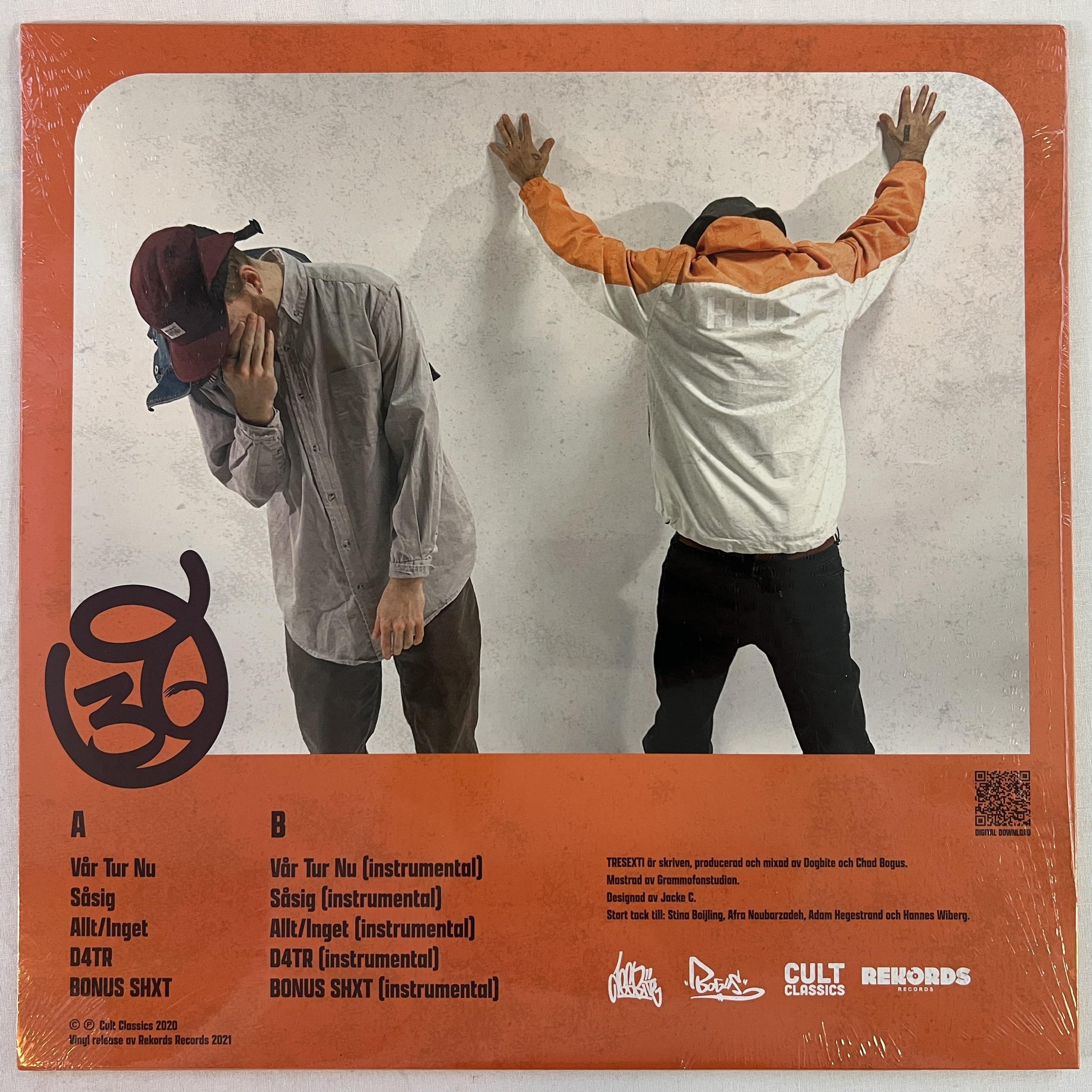 Omslagsbild för skivan DOGBITE & CHAD BOGUS TRESEXTI 12"EP REKORDS REKREC022 ** SEALED **