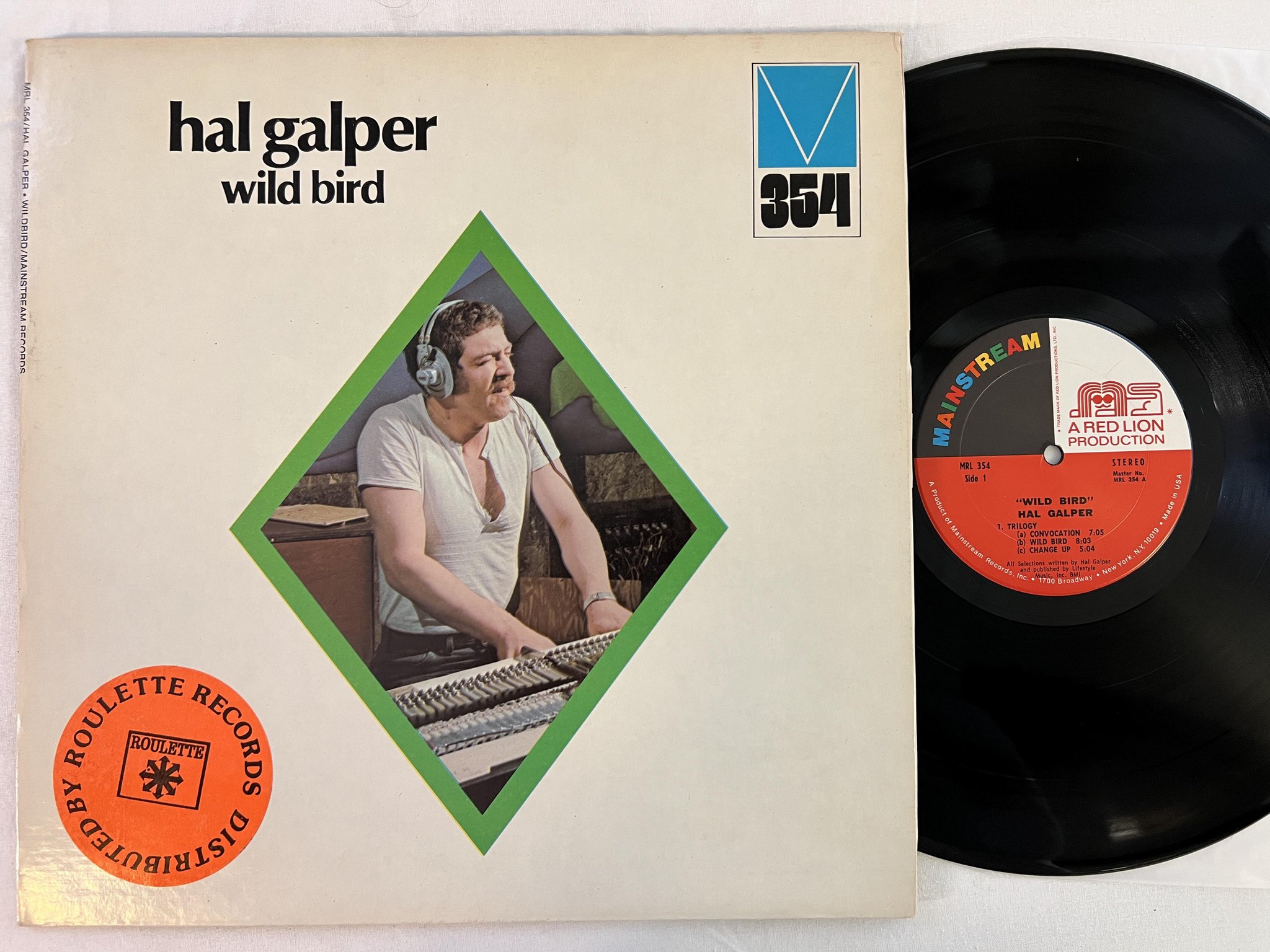 Omslagsbild för skivan HAL GALPER wild bird LP -72 US MAINSTREAM MRL 354 *** FUNKY JAZZ ***