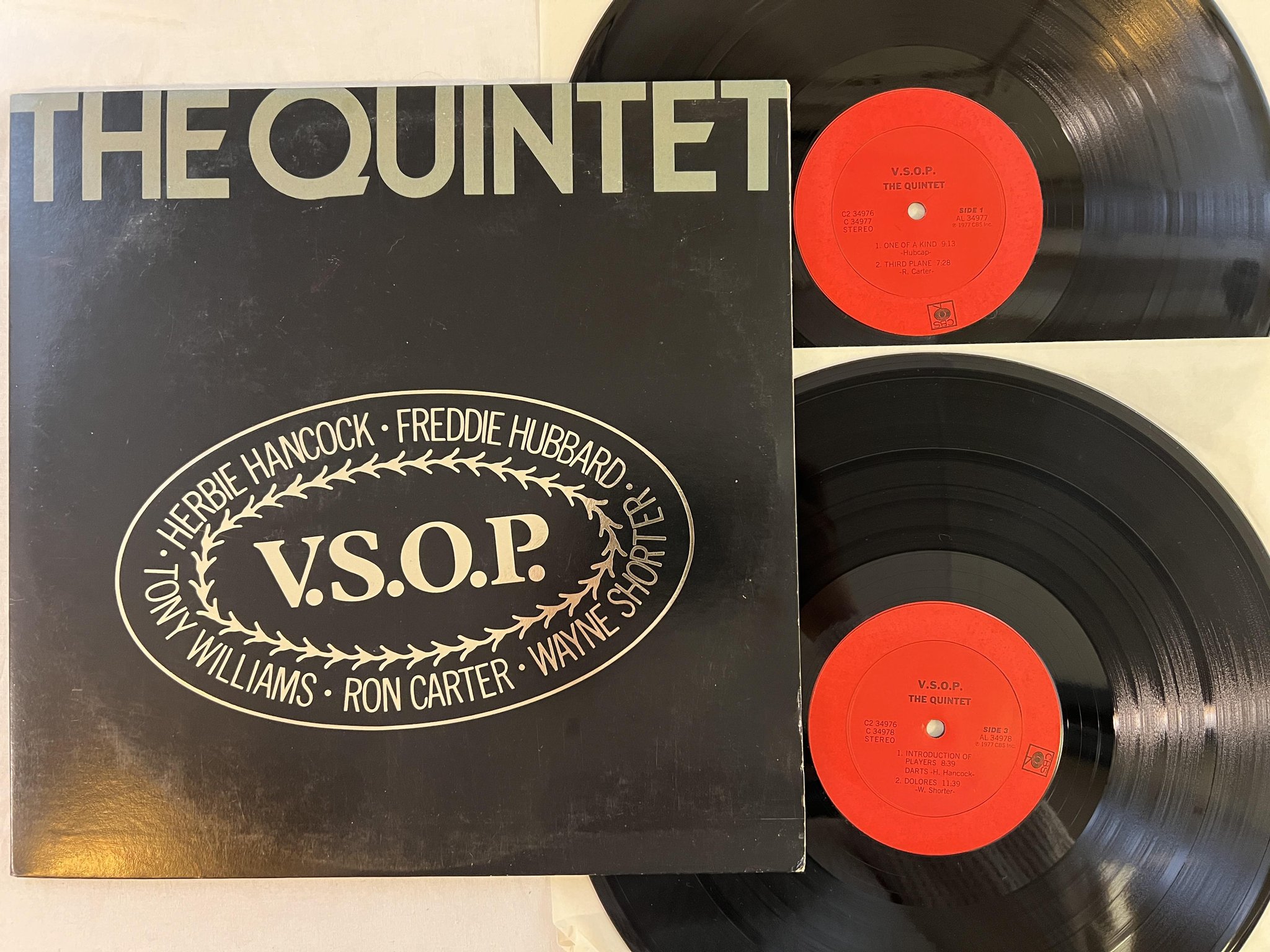Omslagsbild för skivan V.S.O.P. The Quintet 2xLP -77 US COLUMBIA/CBS C2 34976