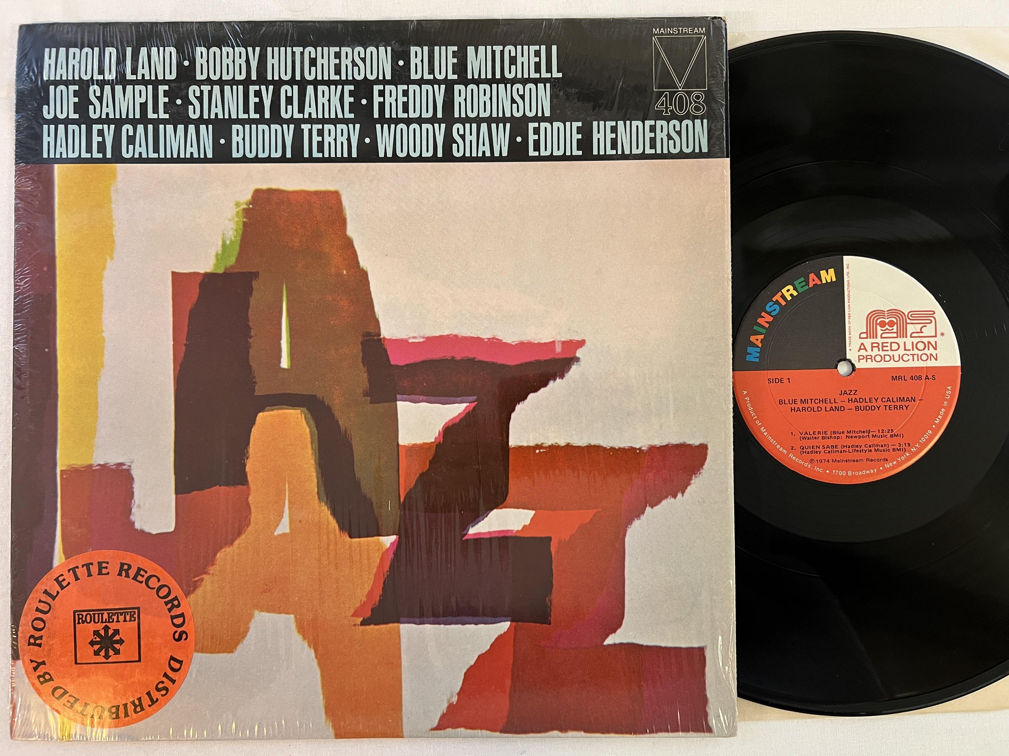 Omslagsbild för skivan BLUE MITCHELL jazz LP -74 US MAINSTREAM MRL 408