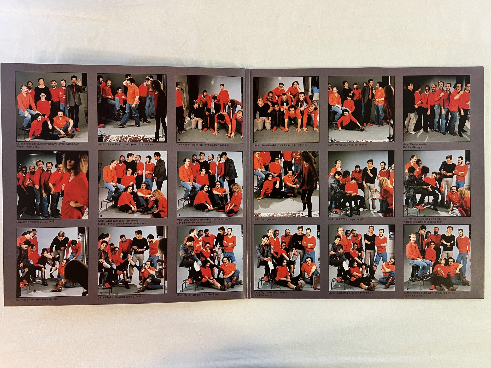 Omslagsbild för skivan CARLA BLEY LIVE! LP -82 WATT/12