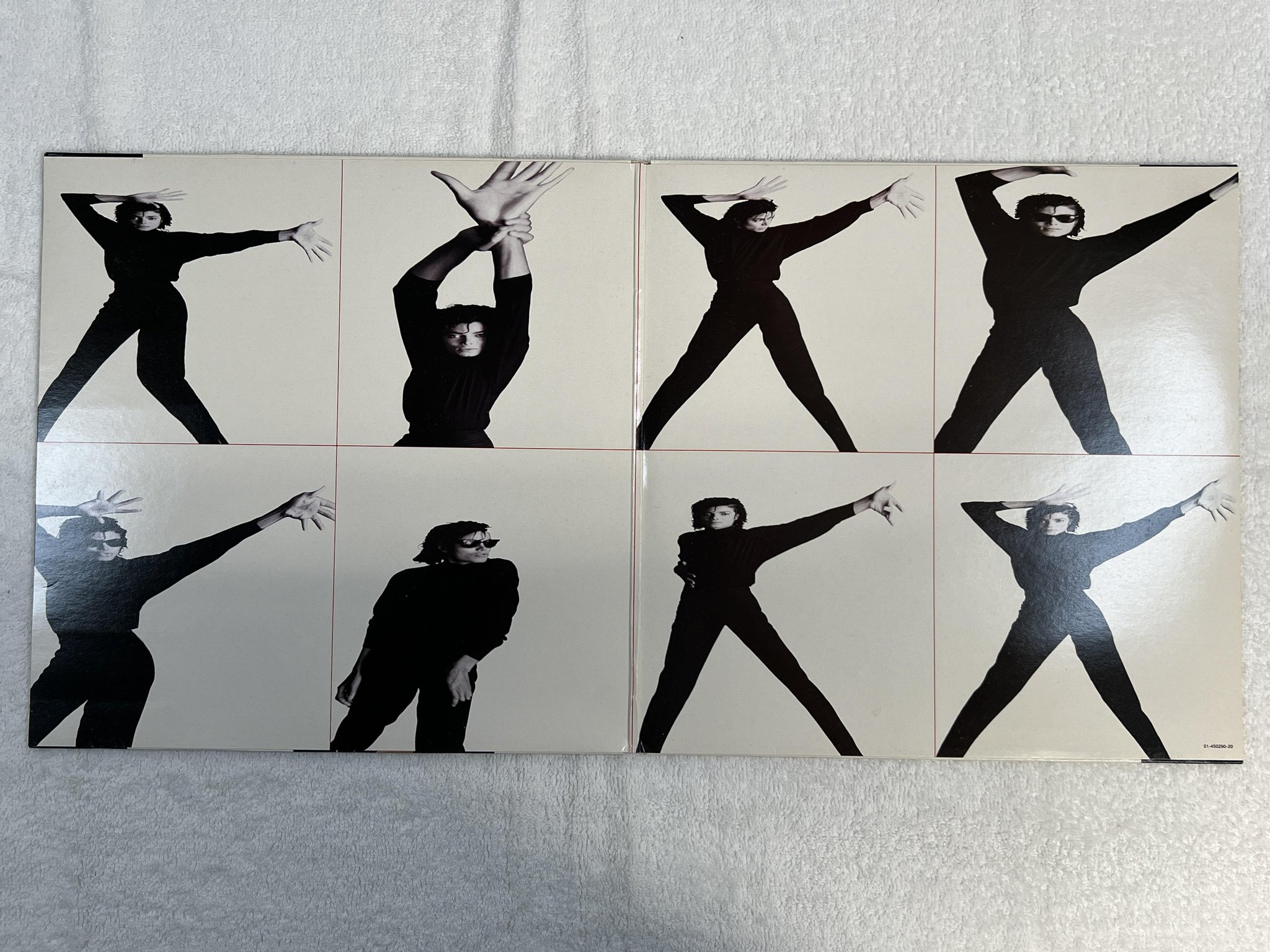 Omslagsbild för skivan MICHAEL JACKSON bad LP -87 Hol EPIC EPC 4502901