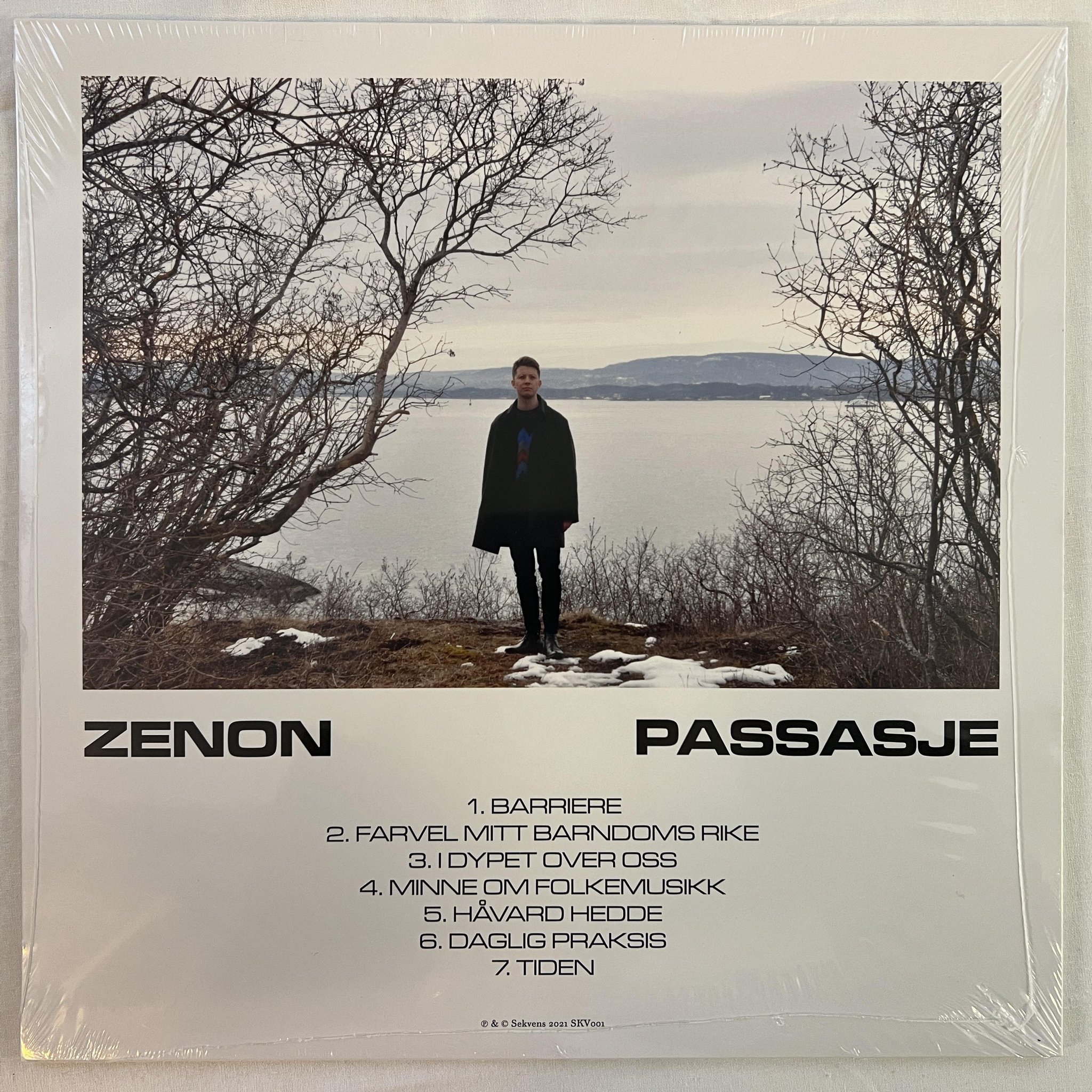 Omslagsbild för skivan ZENON passasje LP 2021 Norway SEKVENS SKV001 *** SEALED PSYCH JAZZ ***