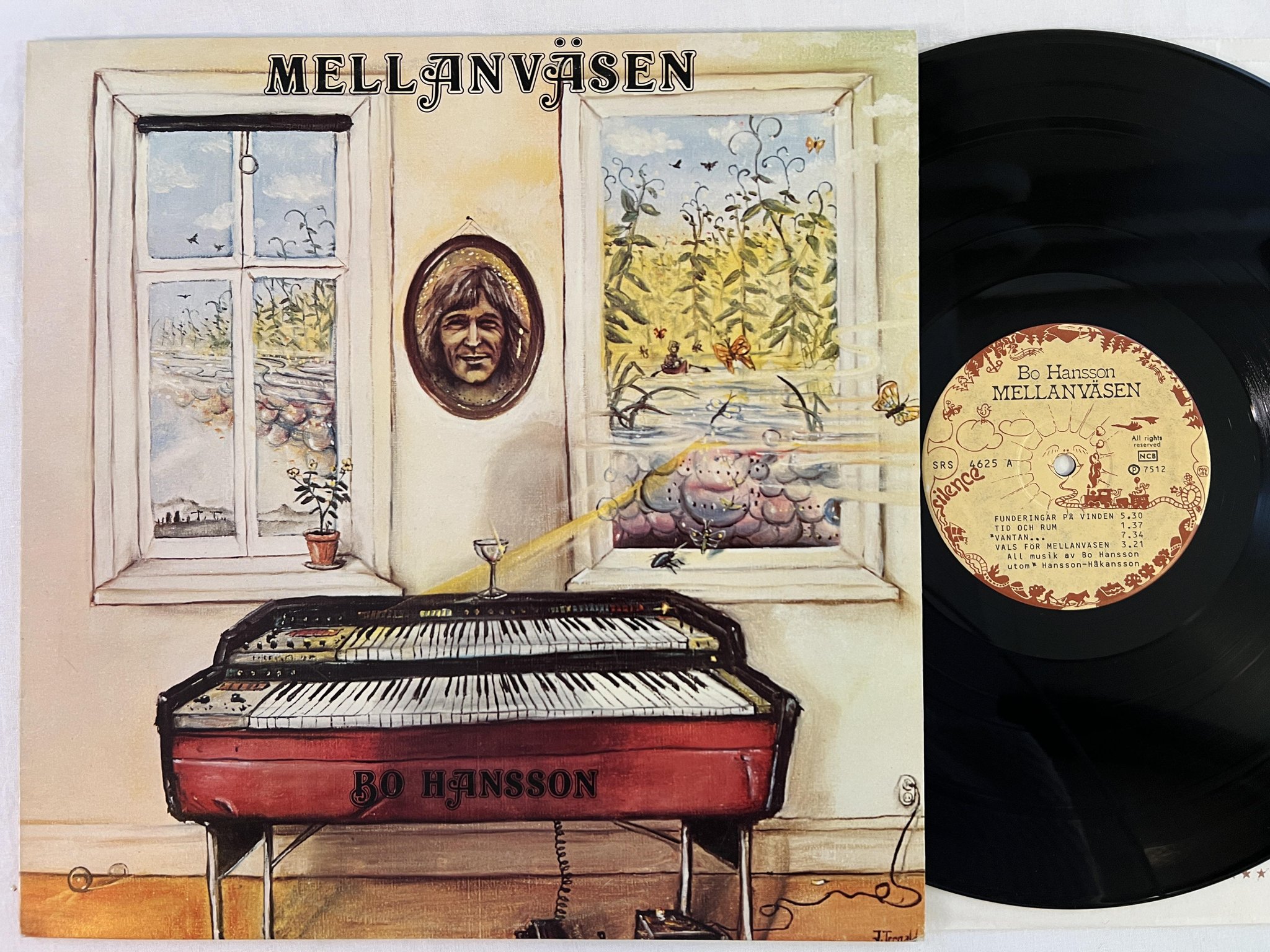 Omslagsbild för skivan BO HANSSON mellanväsen LP -75 SILENCE SRS 4625