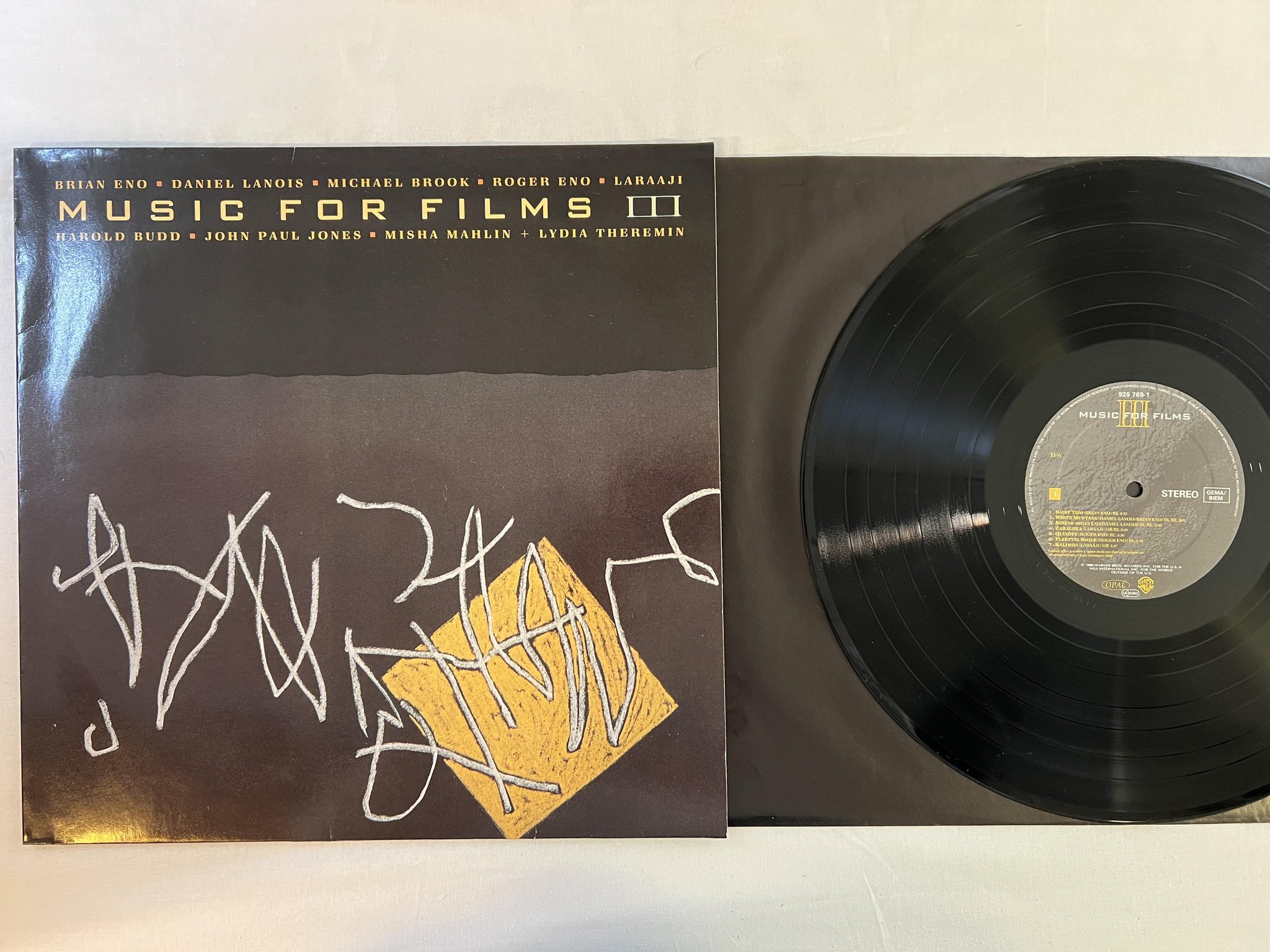 Omslagsbild för skivan V/A Music For Films III LP -88 opal 925 769-1