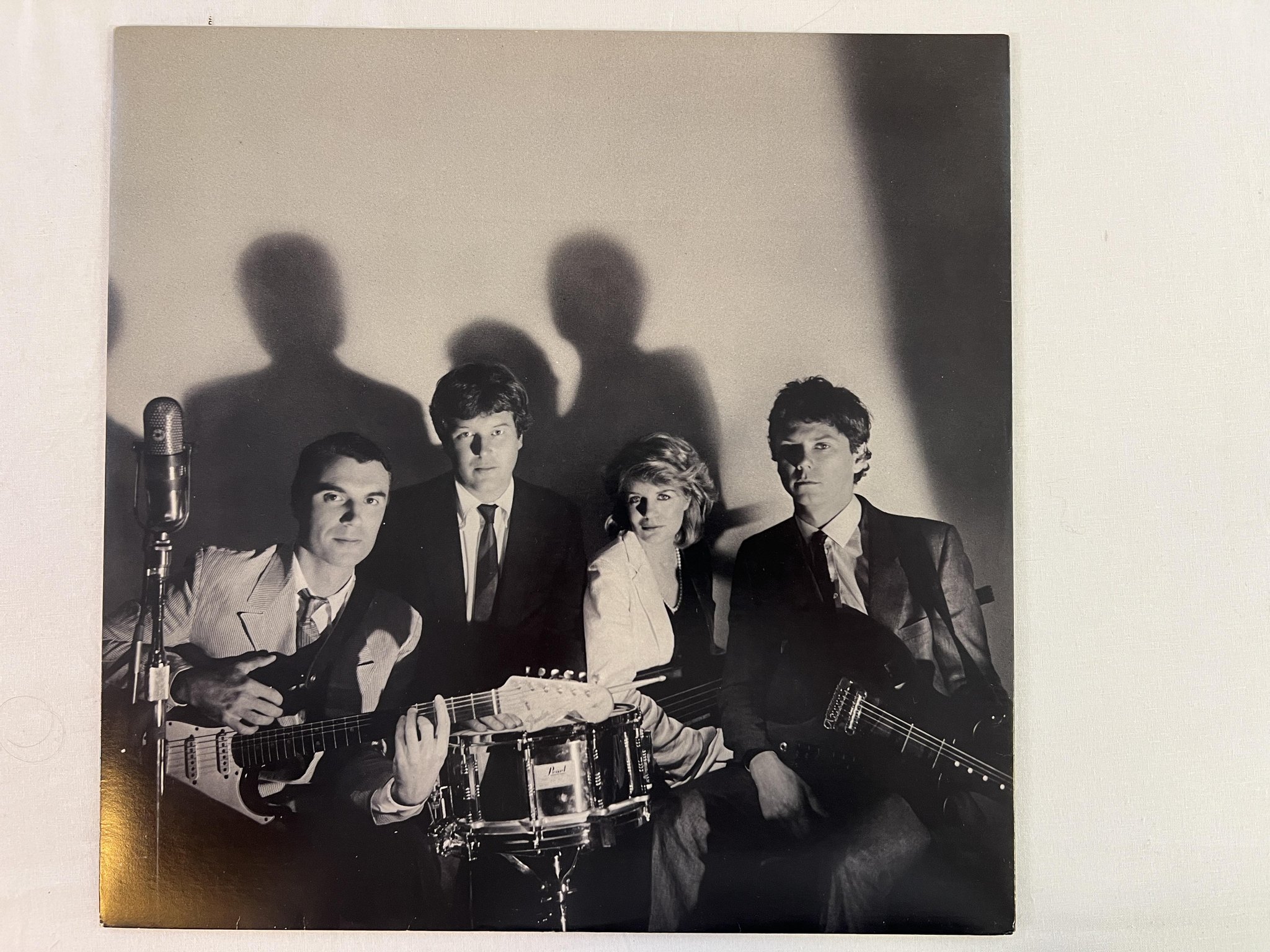 Omslagsbild för skivan TALKING HEADS True Stories LP -86 Can SIRE 92 55121