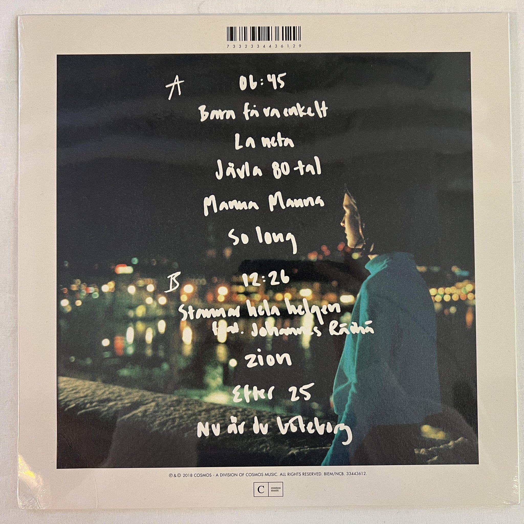 Omslagsbild för skivan HANNA JÄRVER So Long LP 2018 COSMOS MUSIC 33443612 *** SEALED ***