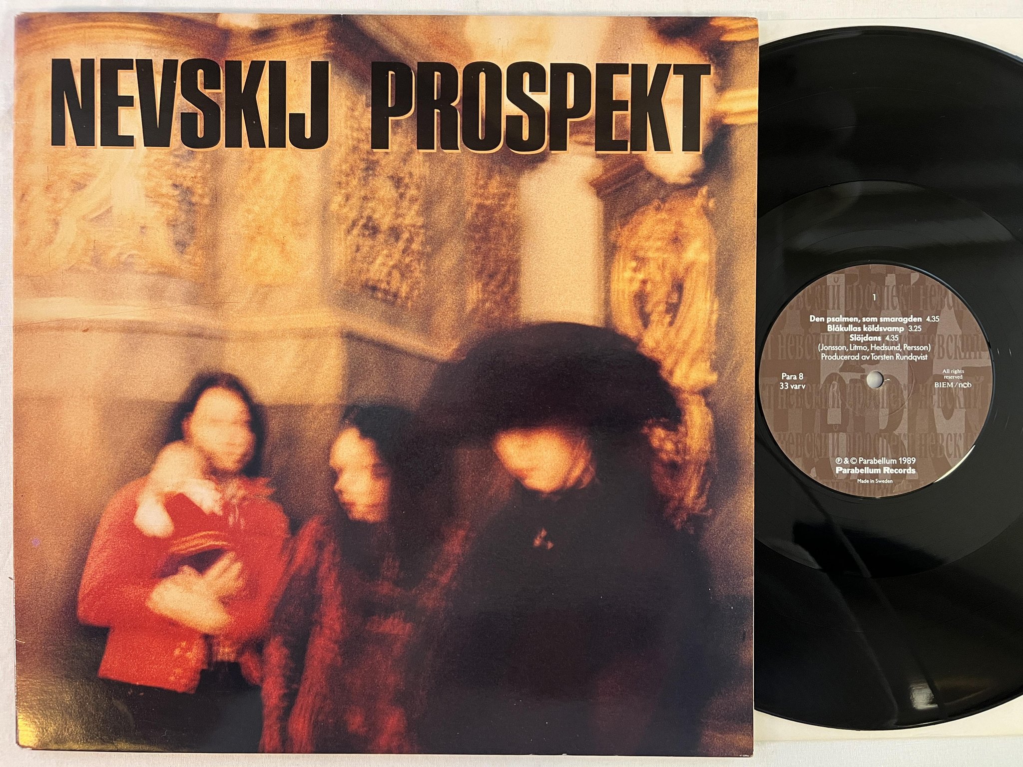 Omslagsbild för skivan NEVSKIJ PROSPEKT s/t 12"EP -89 PARABELLUM PARA 8