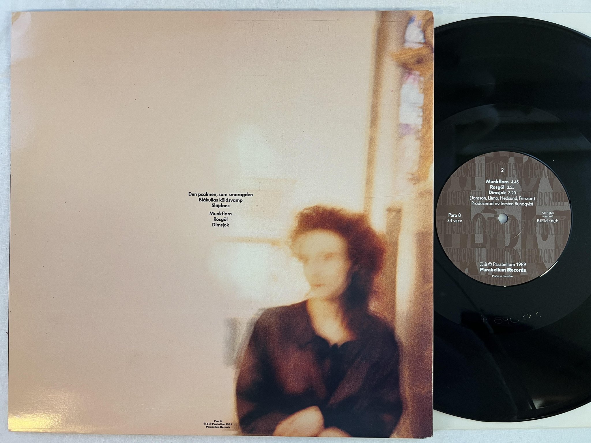 Omslagsbild för skivan NEVSKIJ PROSPEKT s/t 12"EP -89 PARABELLUM PARA 8