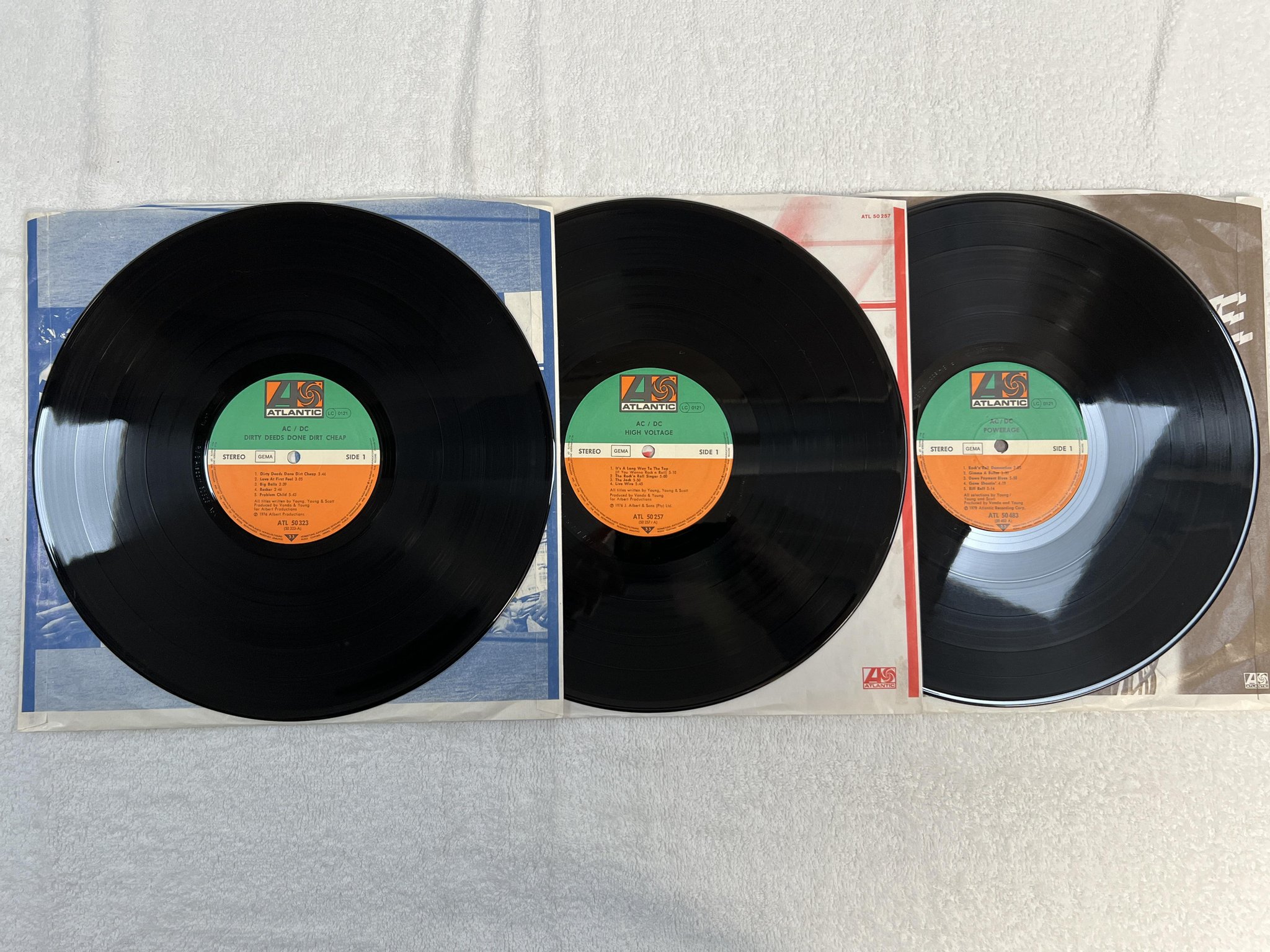 Omslagsbild för skivan AC/DC 3xLP BOX Ger ATLANTIC 60149