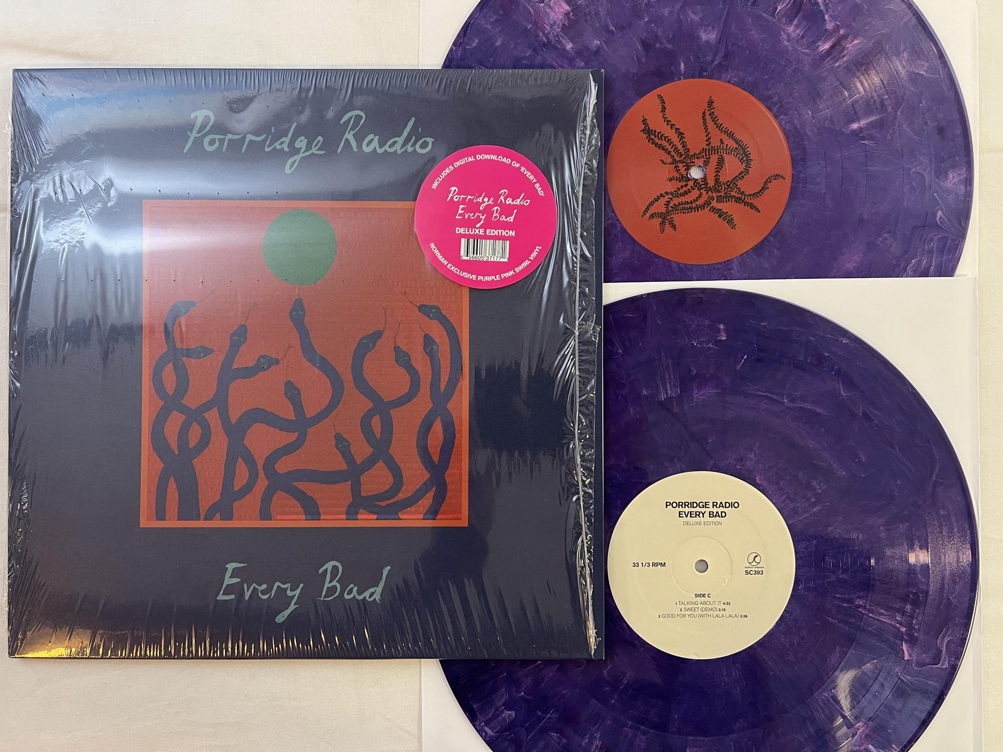 Omslagsbild för skivan PORRIDGE RADIO every bad 2xLP 2020 SECRETLY CANADIAN SC393