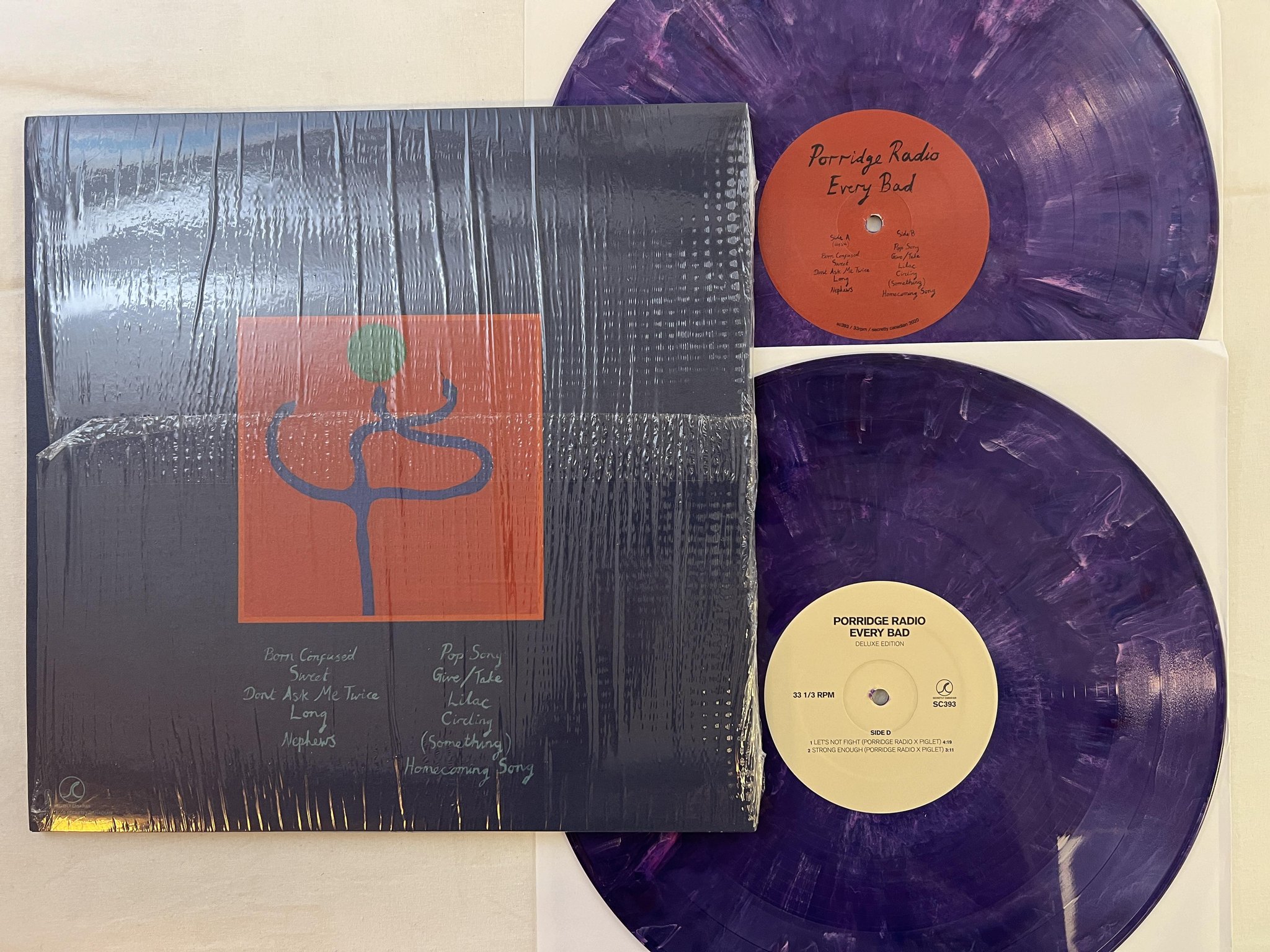 Omslagsbild för skivan PORRIDGE RADIO every bad 2xLP 2020 SECRETLY CANADIAN SC393