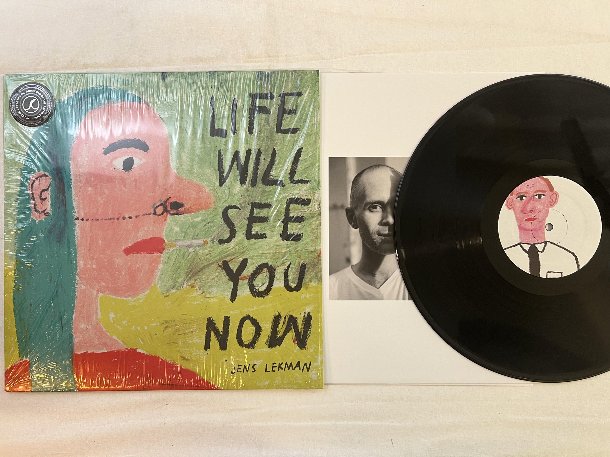 Omslagsbild för skivan JENS LEKMAN life will see you now LP 2017 secretly canadian SC339 INDIE