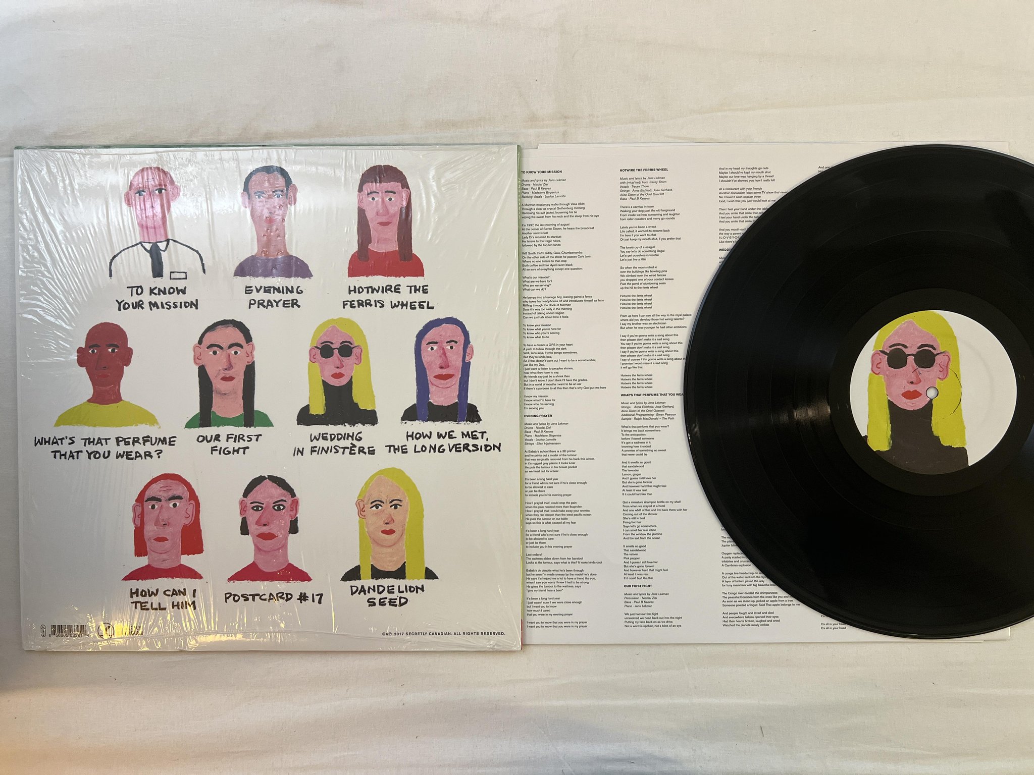 Omslagsbild för skivan JENS LEKMAN life will see you now LP 2017 secretly canadian SC339 INDIE