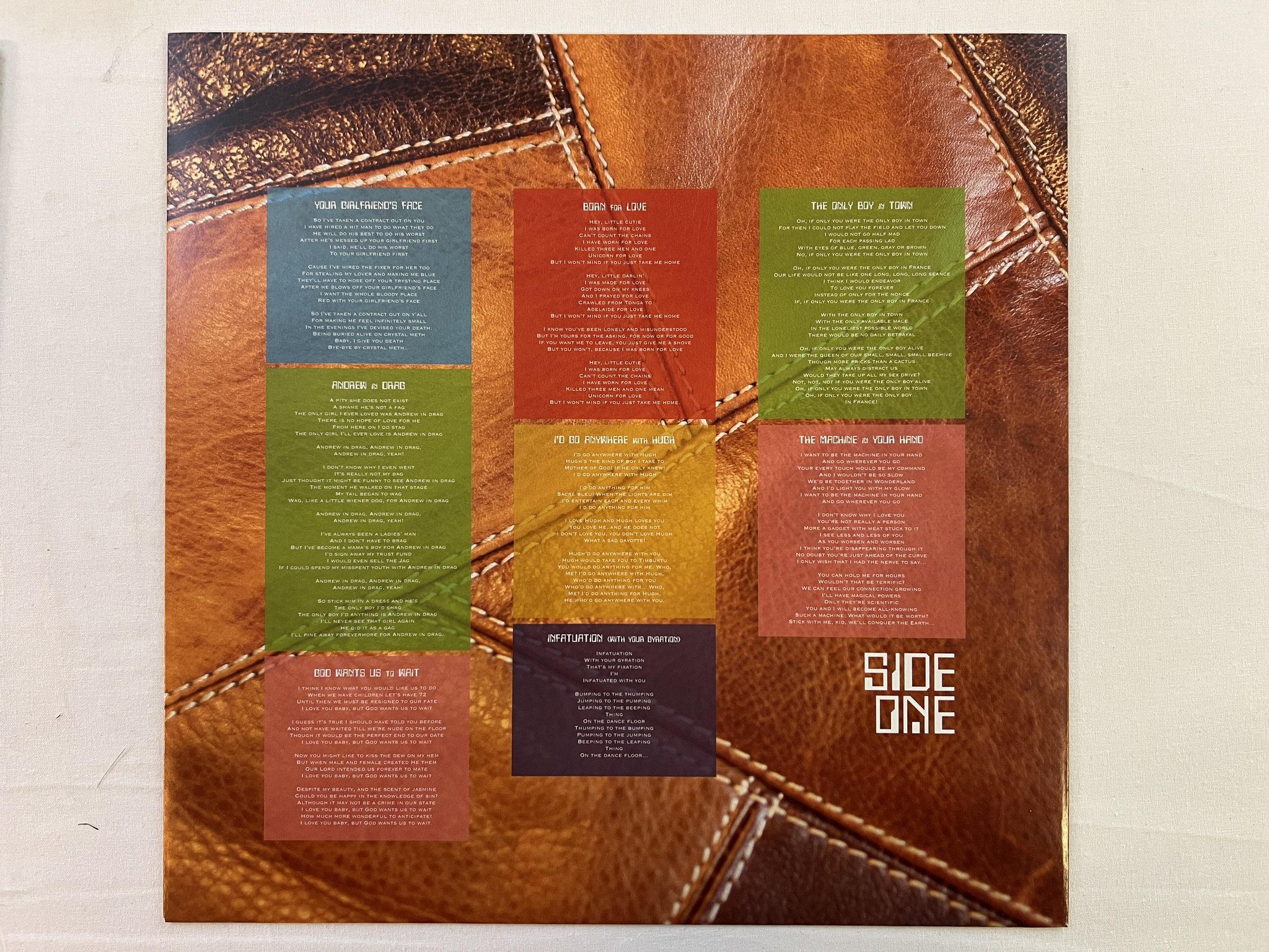 Omslagsbild för skivan THE MAGNETIC FIELDS Love At The Bottom Of The Sea LP 2012 DOMINO WIGLP285