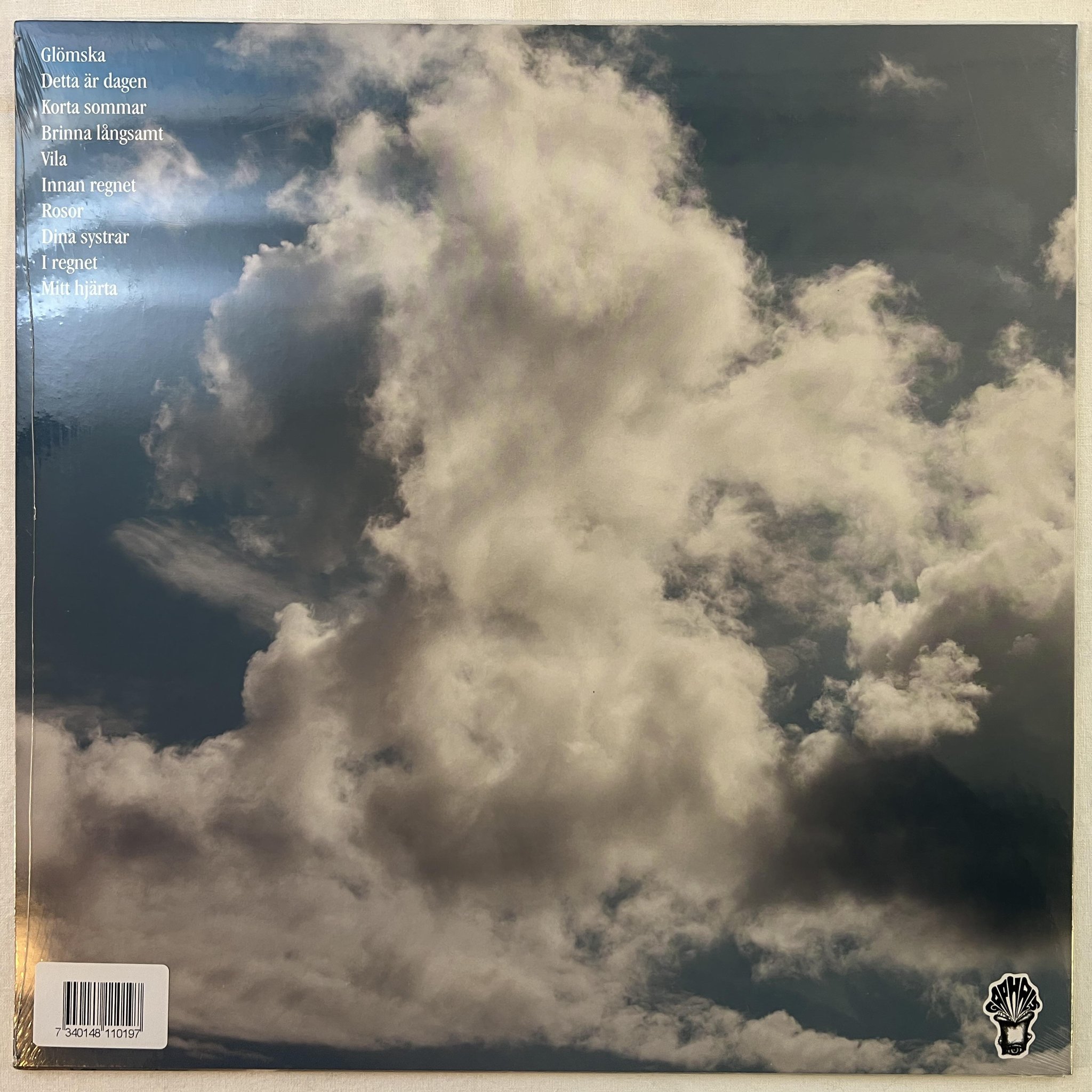 Omslagsbild för skivan SLOWGOLD Glömska LP 2015 GAPHALS GAP 077 *** still sealed ***